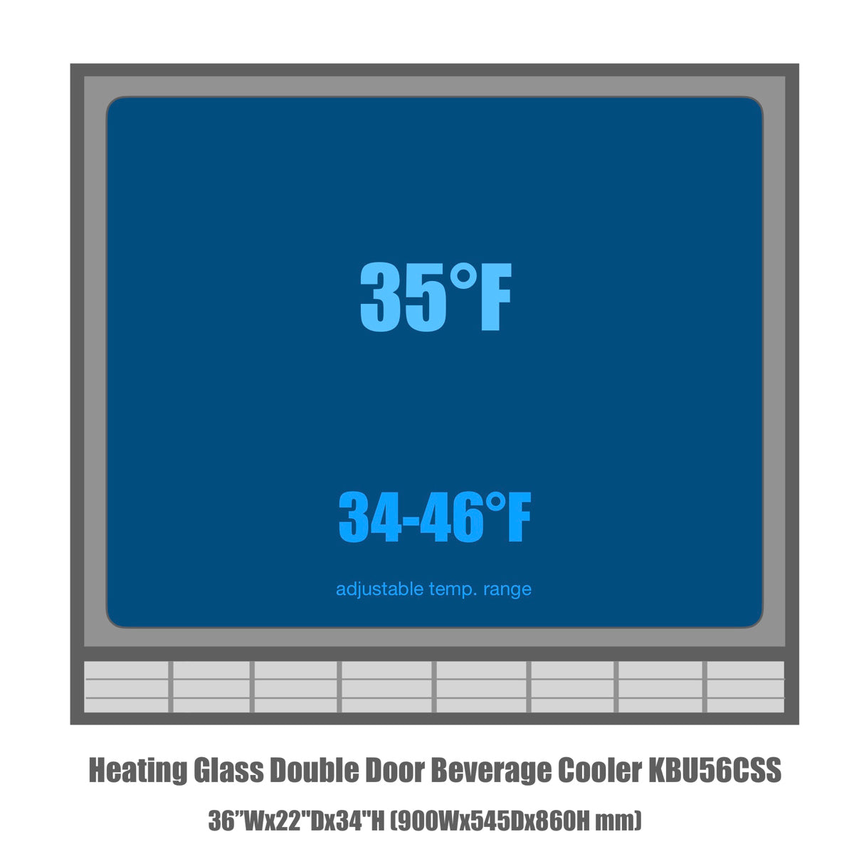 KBU56CSS Temperature range