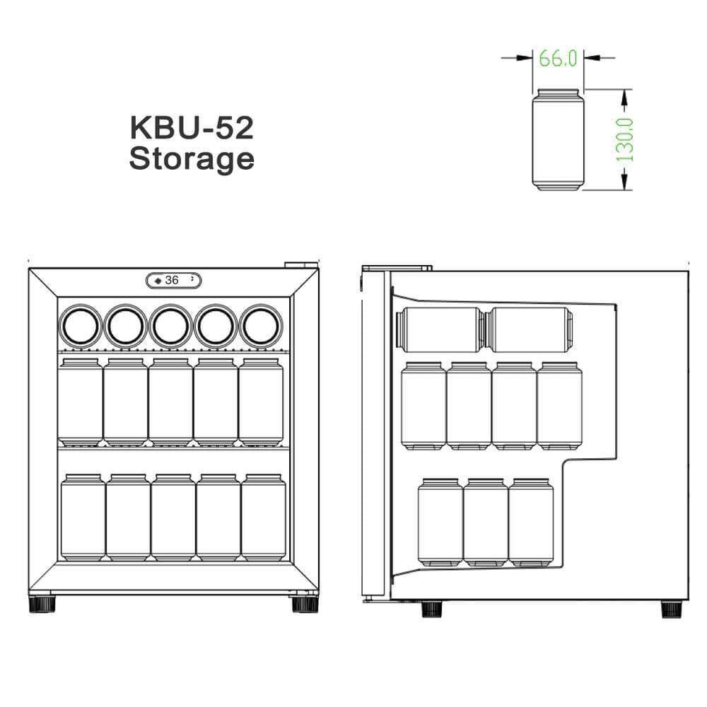 KBU52 Storage of Beer Can