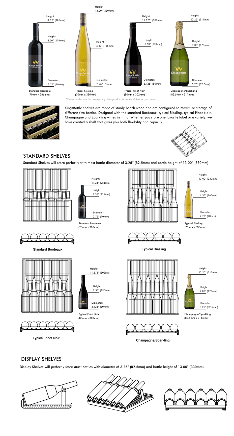 OPTIMIZED SHELF STORAGE