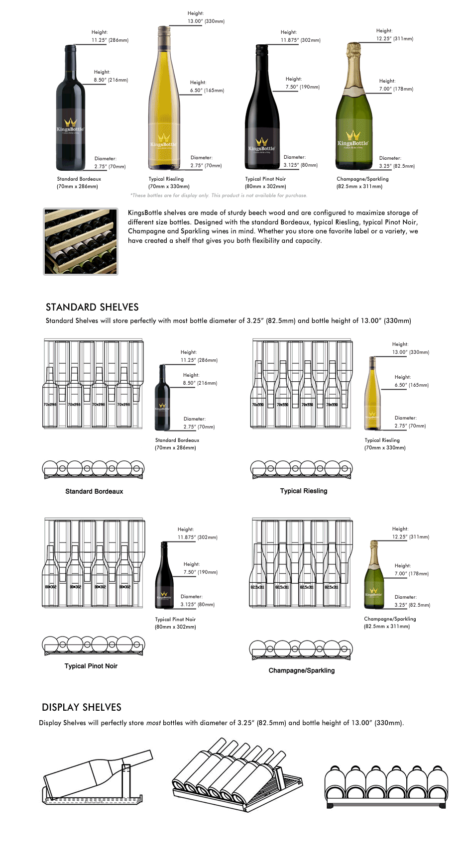 Optimized shelf storage | KBU50W