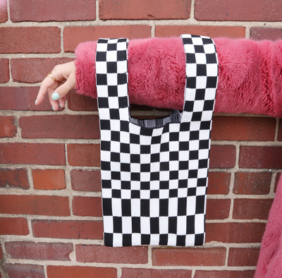 Handmade Checkered Tote Bag by Pixelated – Pixelated Boutique