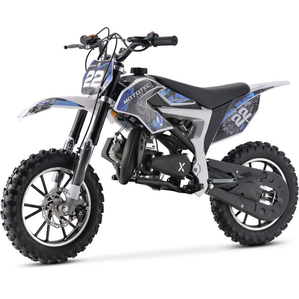 Adventure Awaits: 50cc Petrol Dirt Bike for Kids with Free