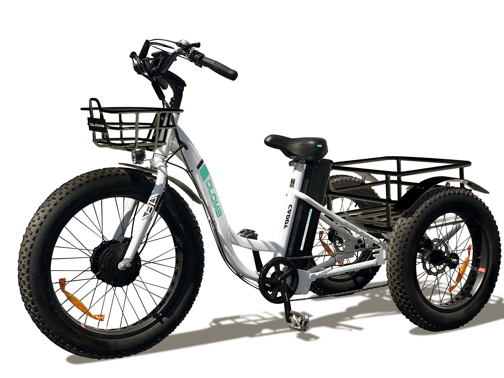 emojo caddy 48v 500w fat tire electric trike