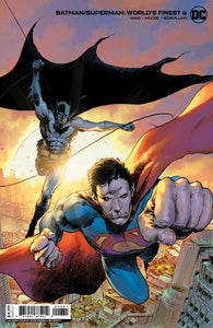 BATMAN SUPERMAN WORLDS FINEST #6 CVR D INC 1:25 TREVOR HAIRSINE CARD STOCK VAR