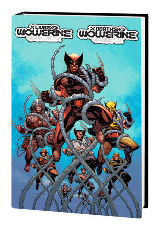 X LIVES OF WOLVERINE/X DEATHS OF WOLVERINE HC ADAM KUBERT COVER