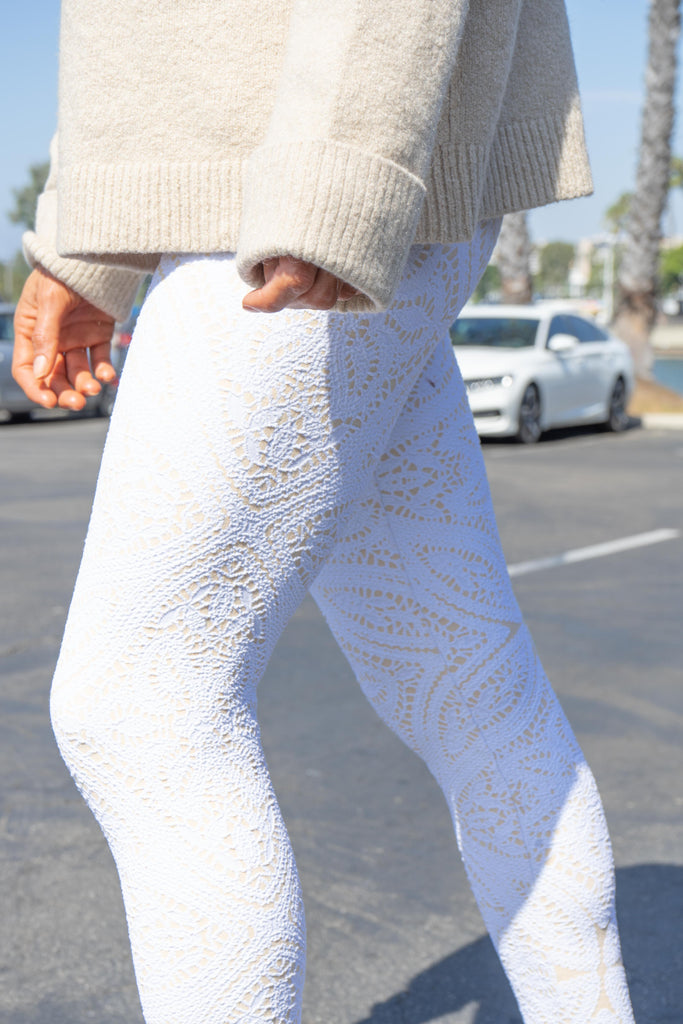 London Legging - Cream