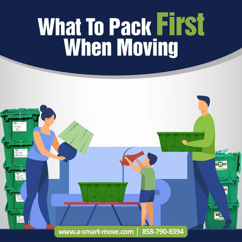 5 Items To Pack First When Moving