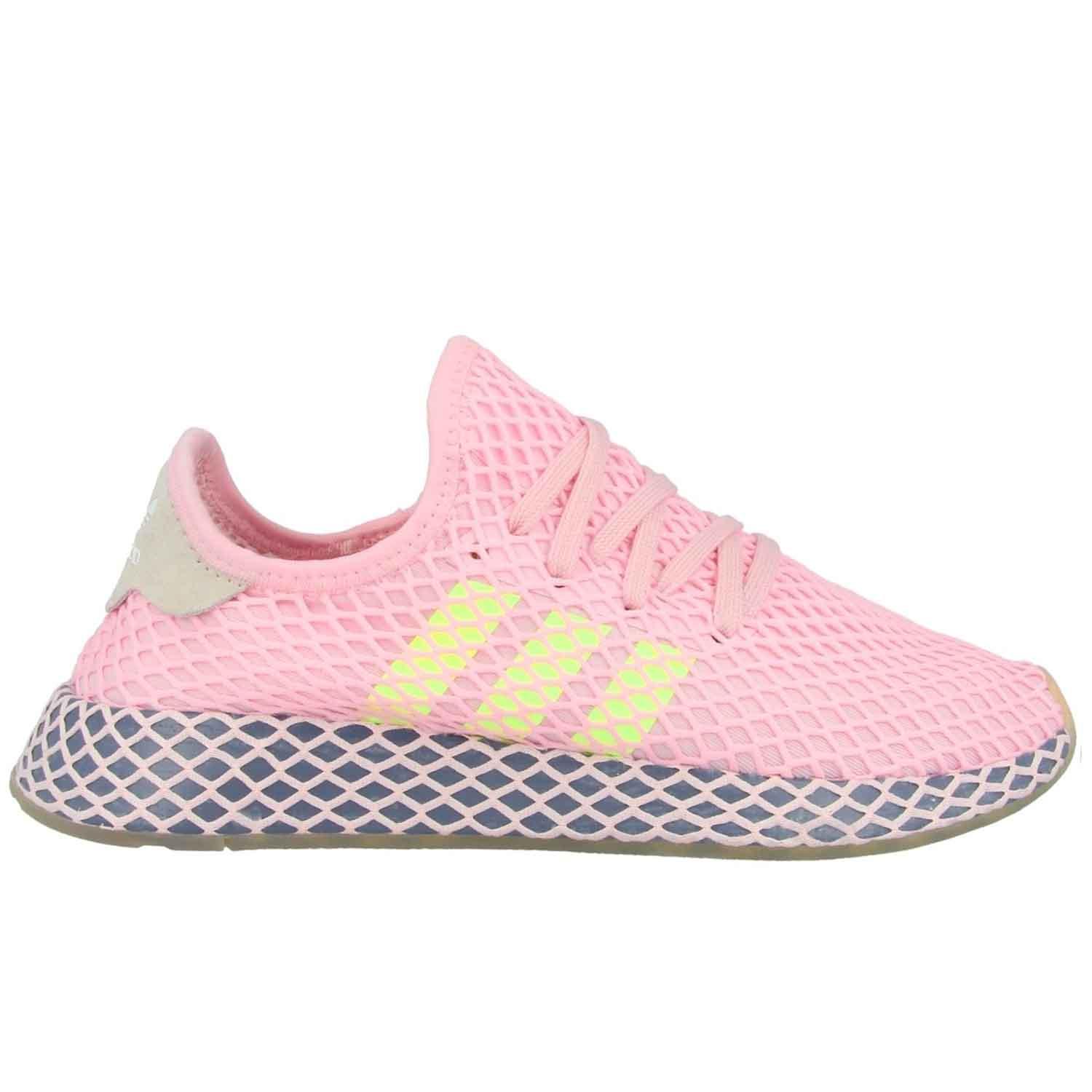 ADIDAS DEERUPT RUNNER PINK YELLOW 