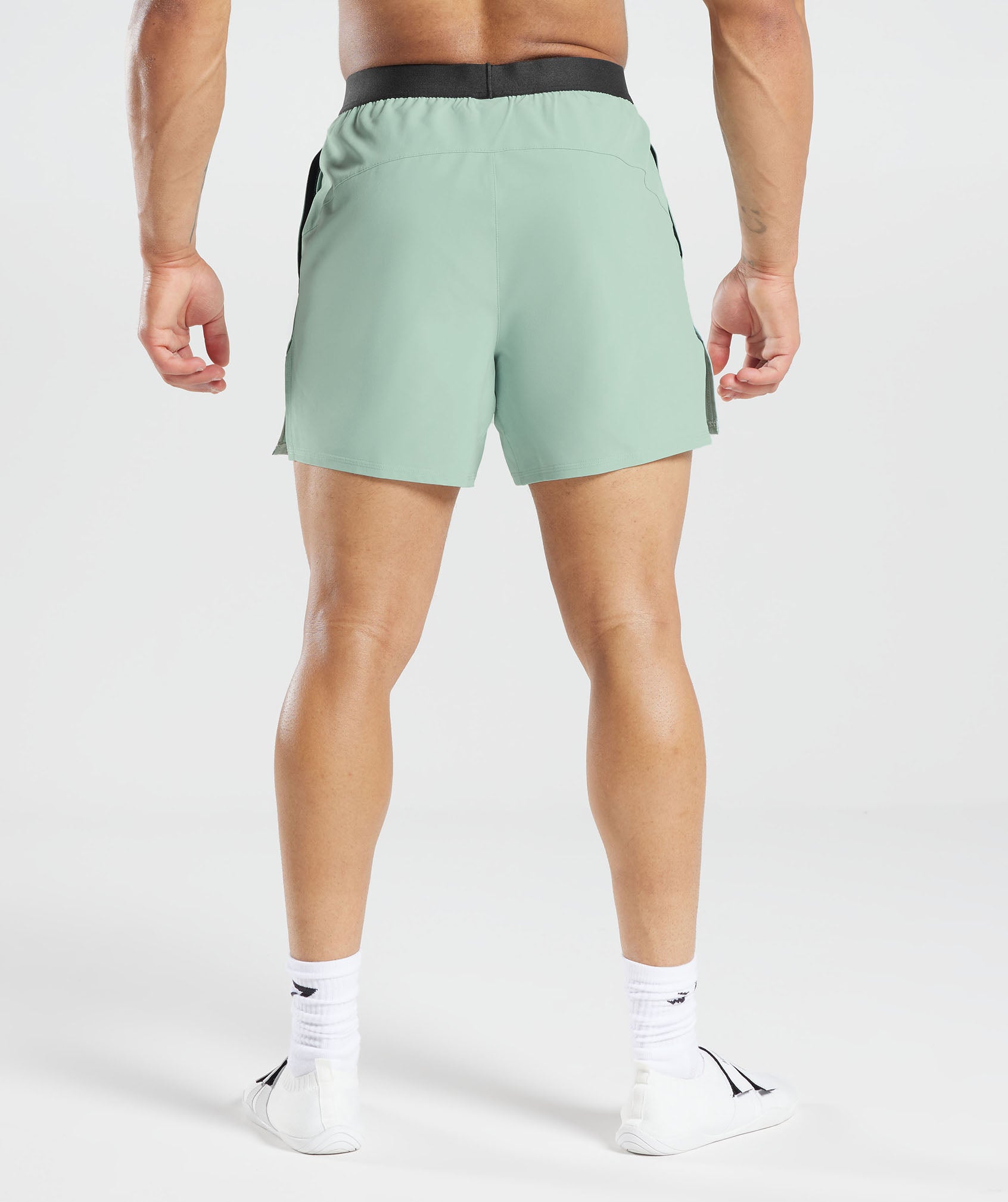 Gymshark Studio Shorts - Willow Green