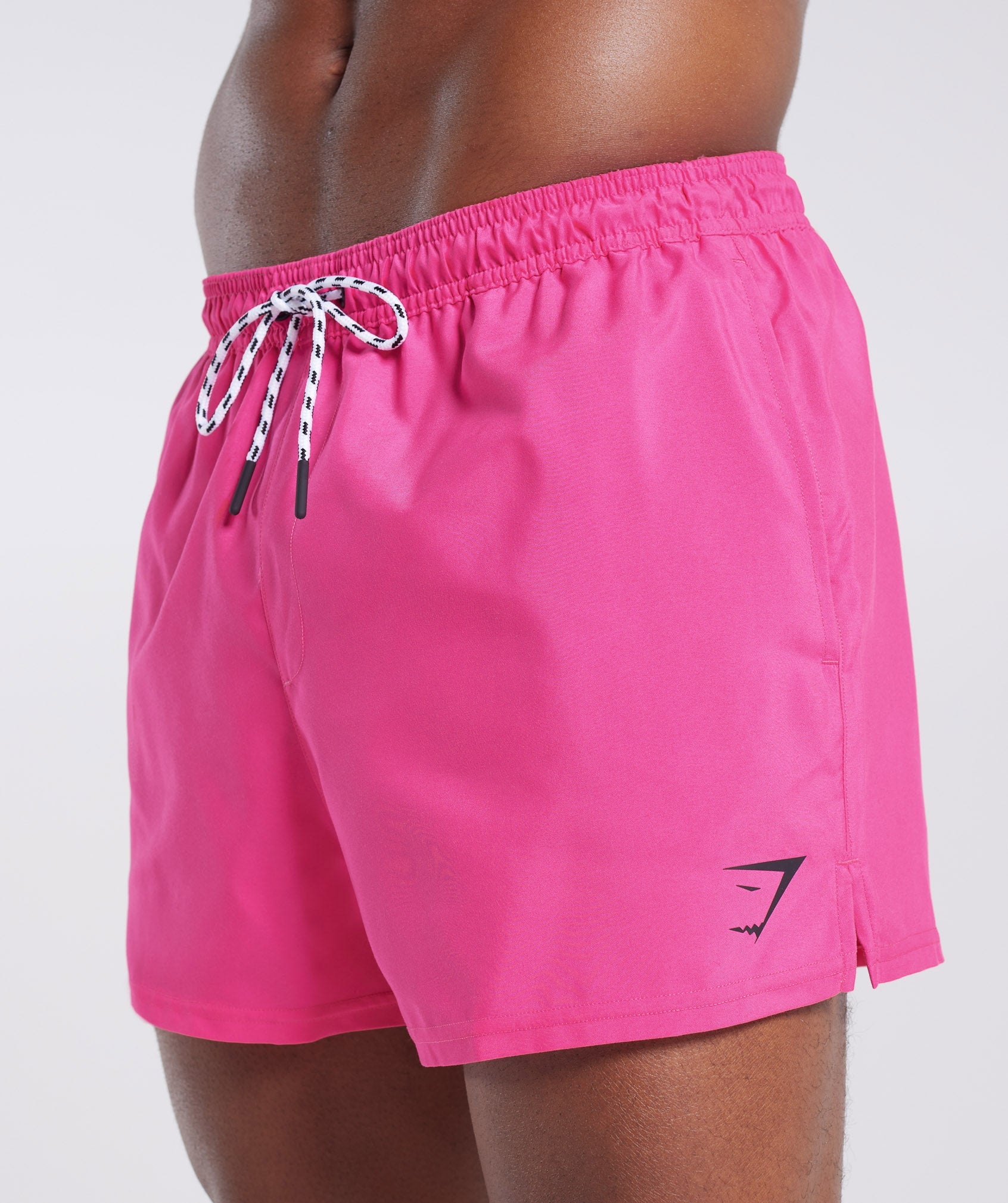 3" Swim Shorts in Bright Fuchsia