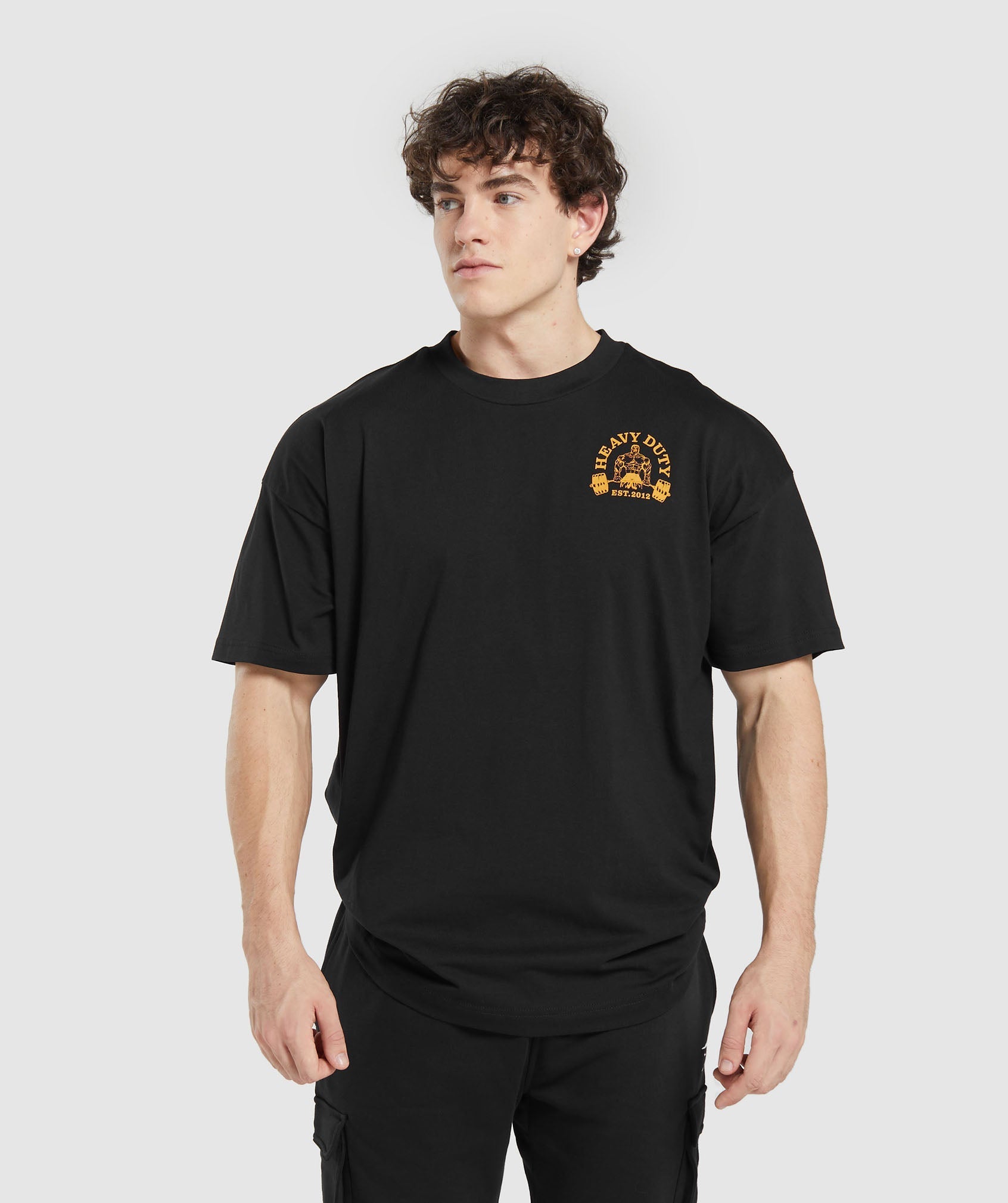Gymshark Heavy Duty T-Shirt - Black