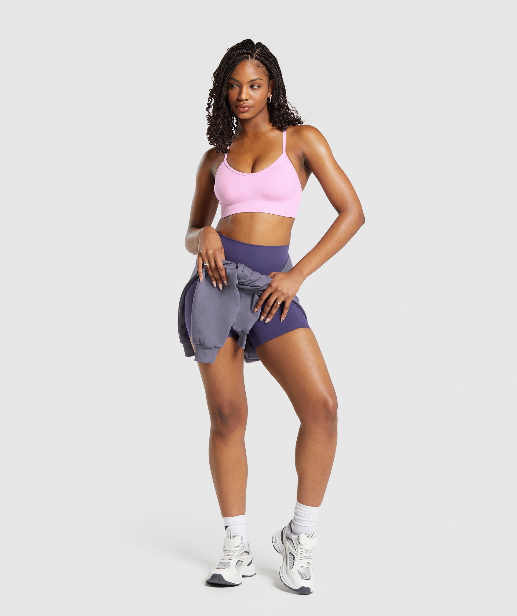 GS x Anna Sports Bra in Lilac Pink - view 4