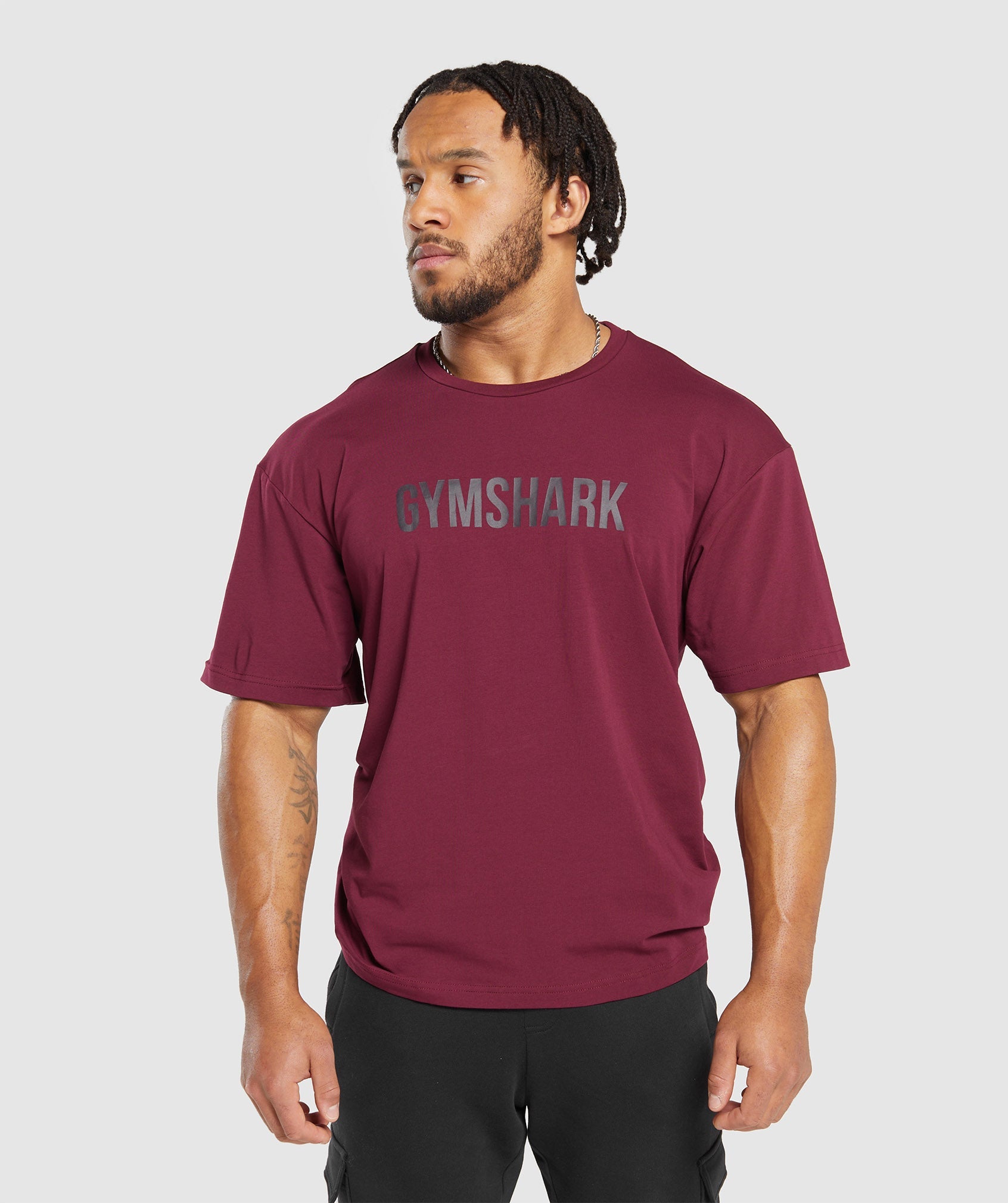 Gymshark Essential Oversized T-Shirt - Nevada Pink