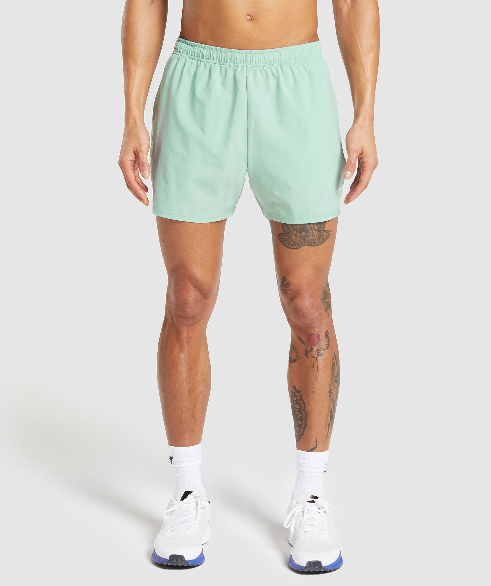 Gymshark Arrival 7 Shorts - Silhouette Grey