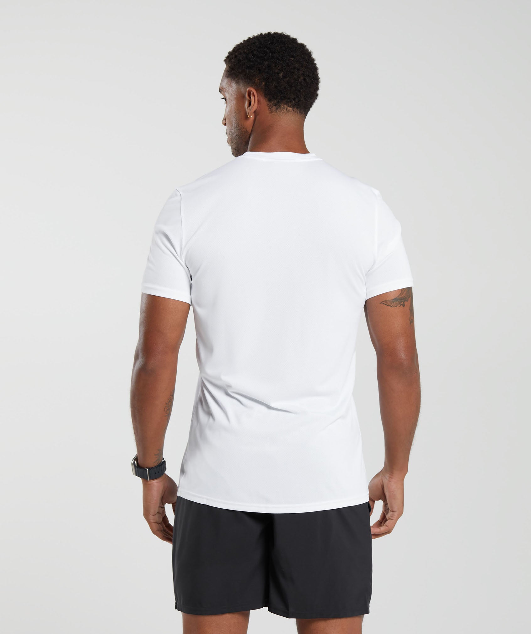 Gymshark Arrival Regular Fit T-Shirt - White