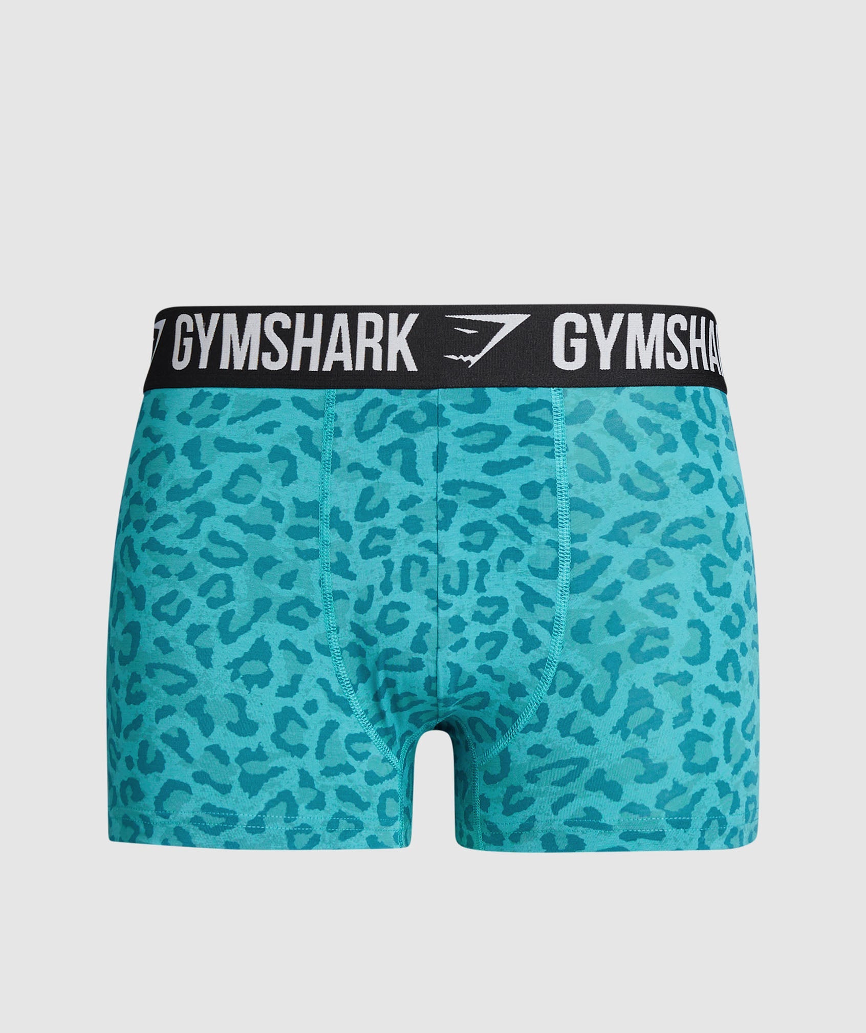 Gymshark Long Boxer Brief 3PK - Black/Pitch Grey/Light Grey