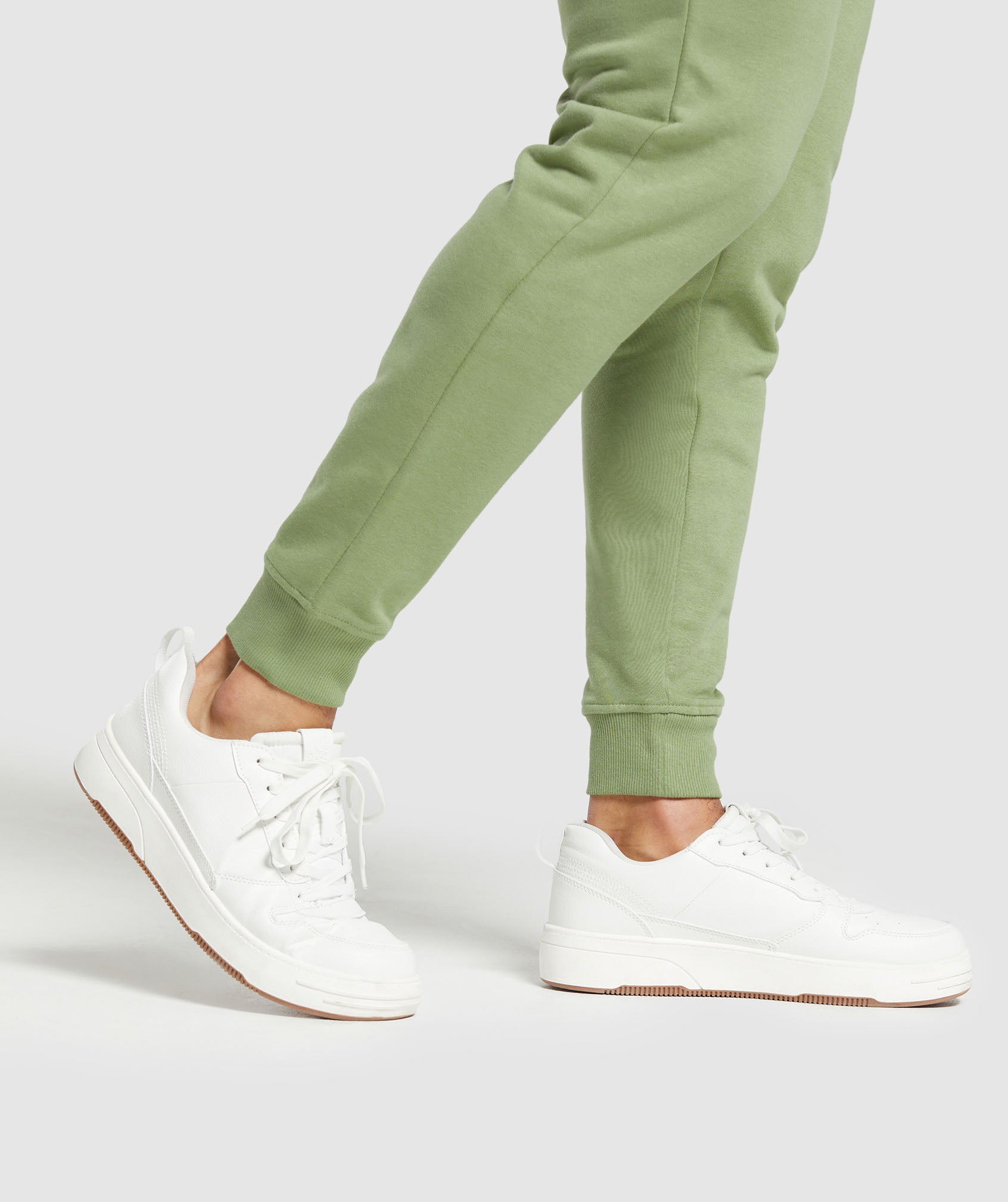 Crest Joggers in Natural Sage Green - view 6