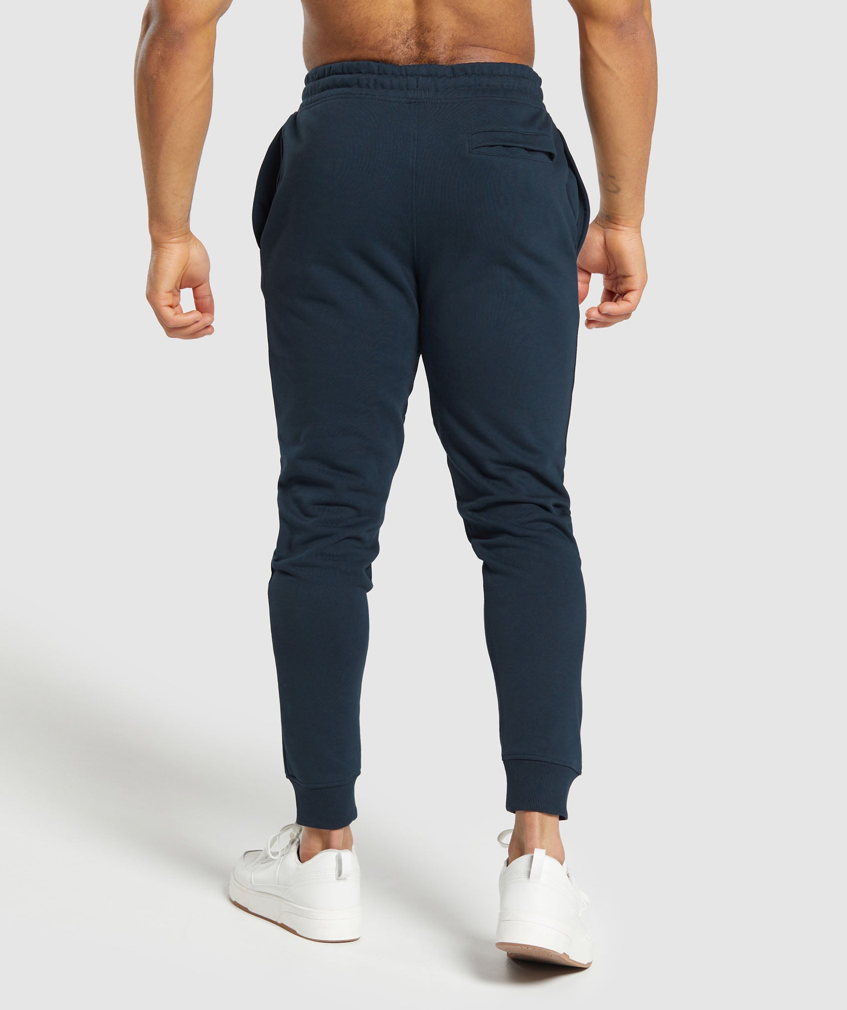 Millwall Crest Joggers - Black/Navy/White - Junior