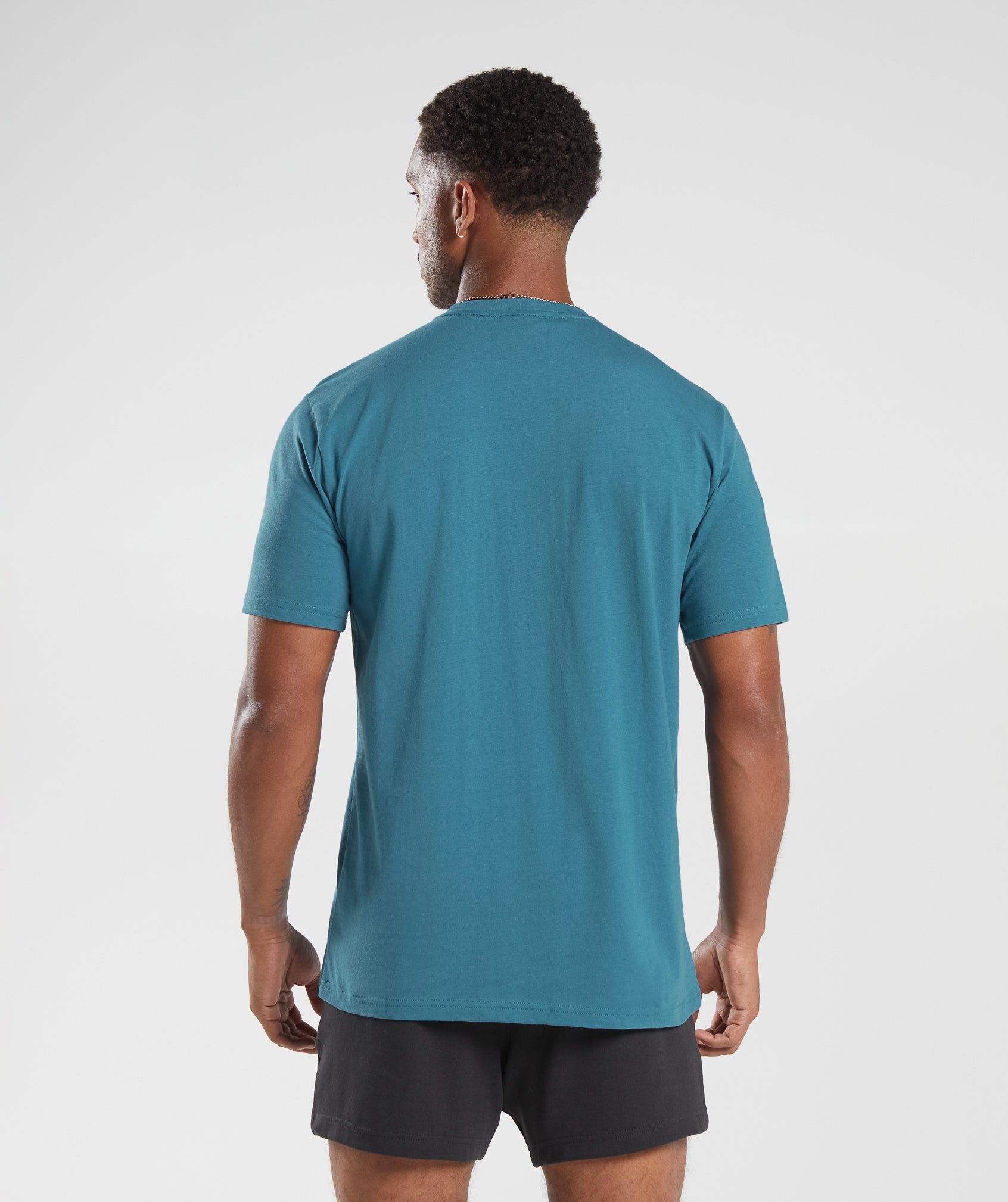 Crest T-Shirt in Terrace Blue - view 2