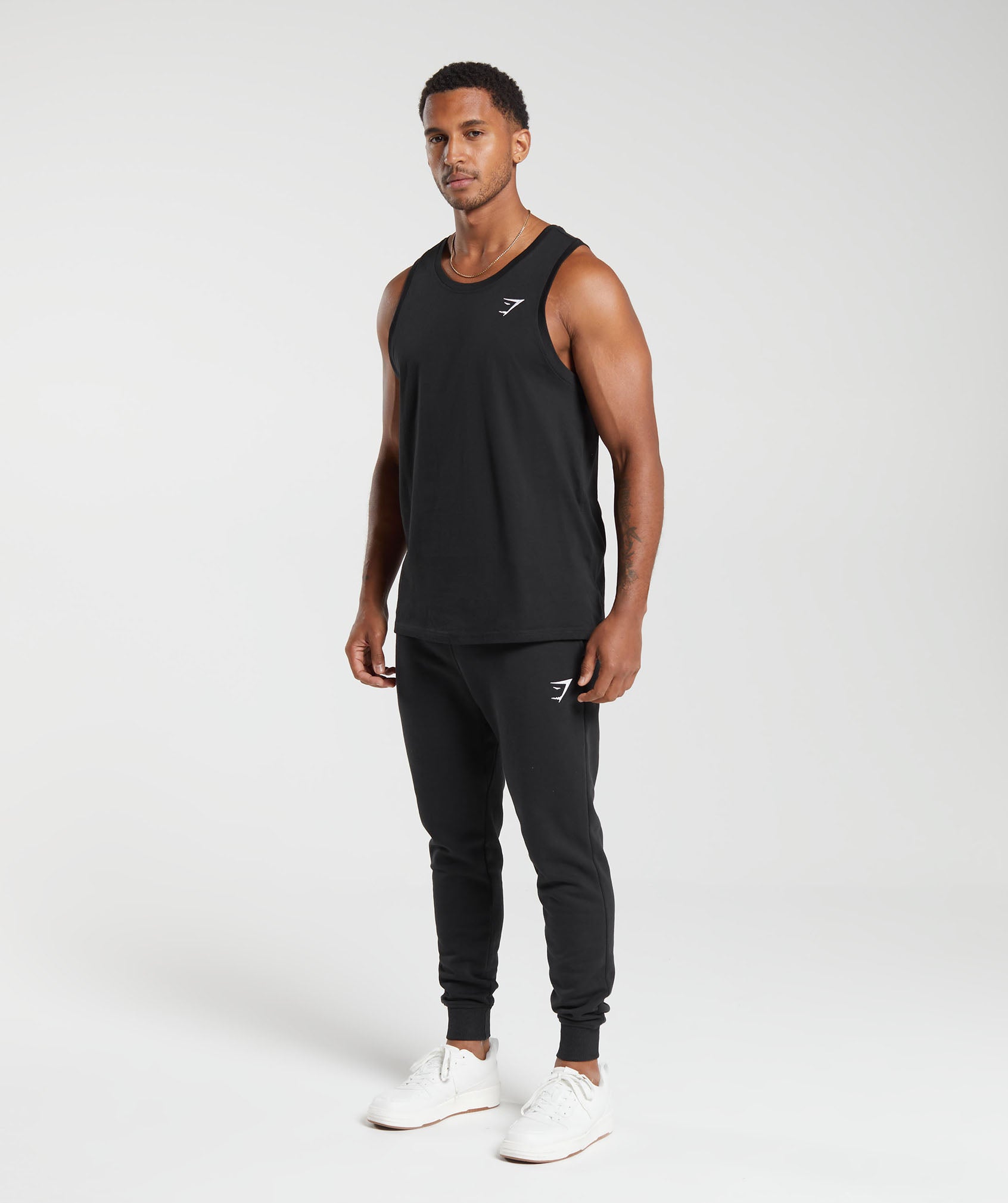 Crest Tank in Black - view 4