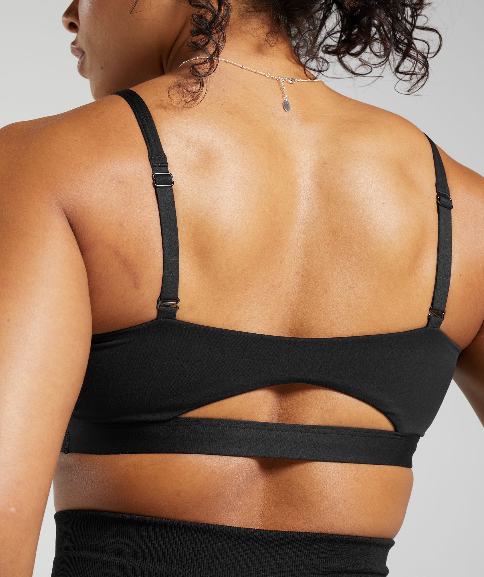 Gymshark Ruched Strappy Sports Bra - Classic Pink