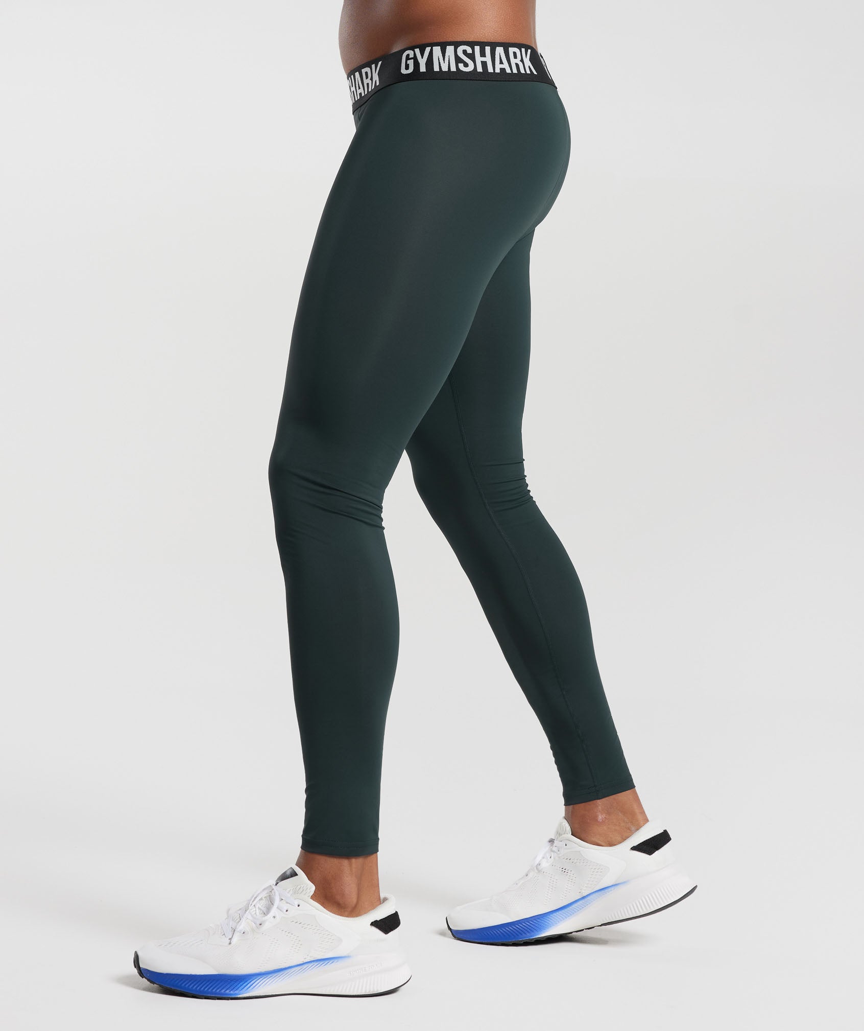 Gymshark Element Baselayer Leggings - White  Skin model, Base layer  clothing, Workout leggings