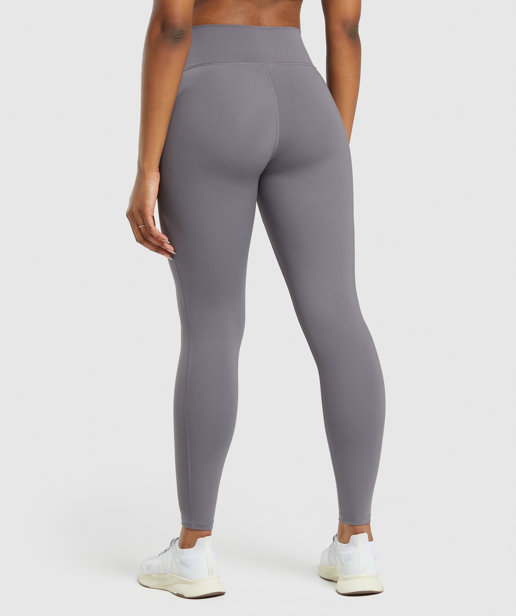 GYMSHARK LEGACY FITNESS XS Women Leggings Pastel Purple Stretch Logo  Sportswear £29.99 - PicClick UK