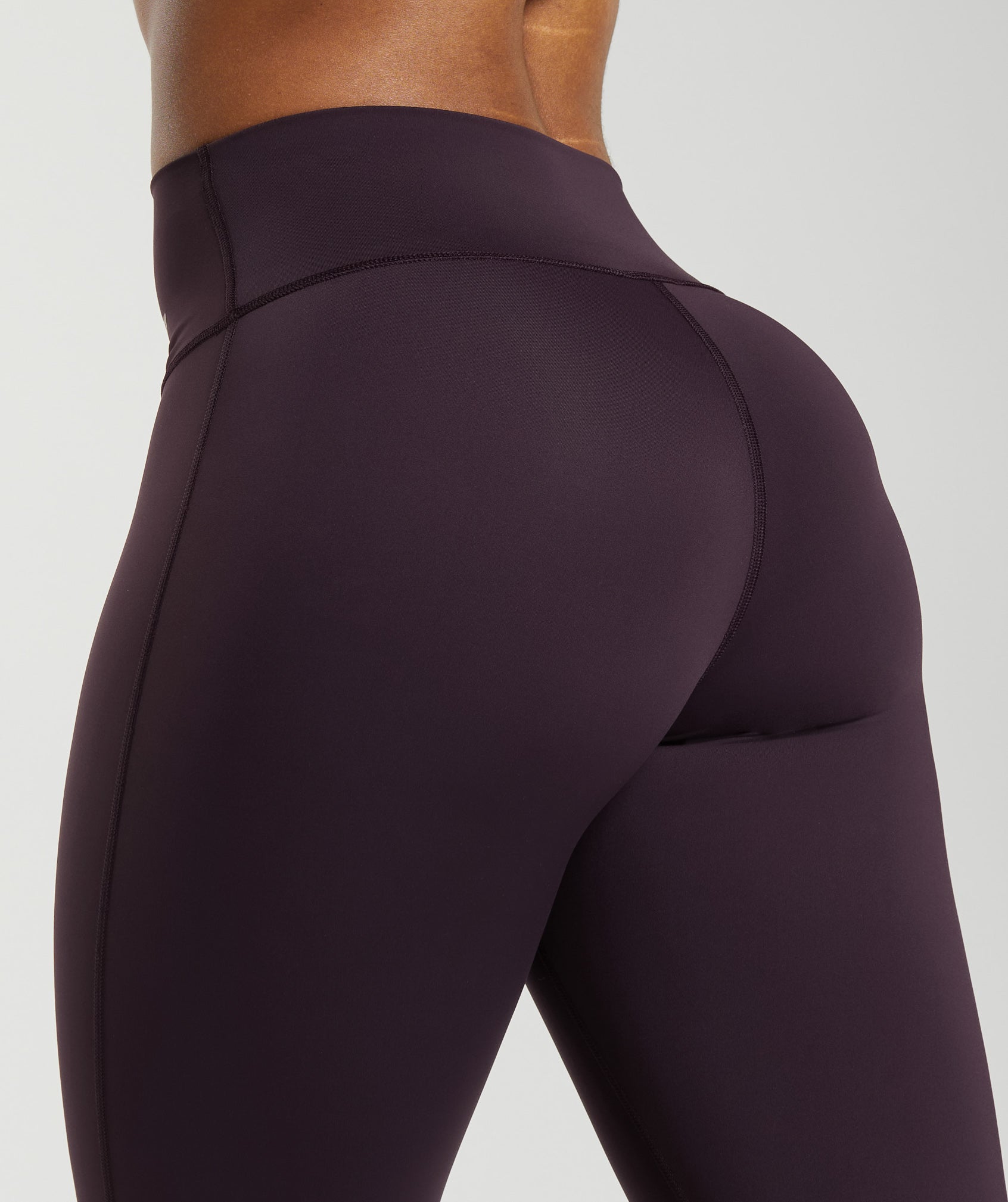 Elevate Leggings in Plum Brown - view 5