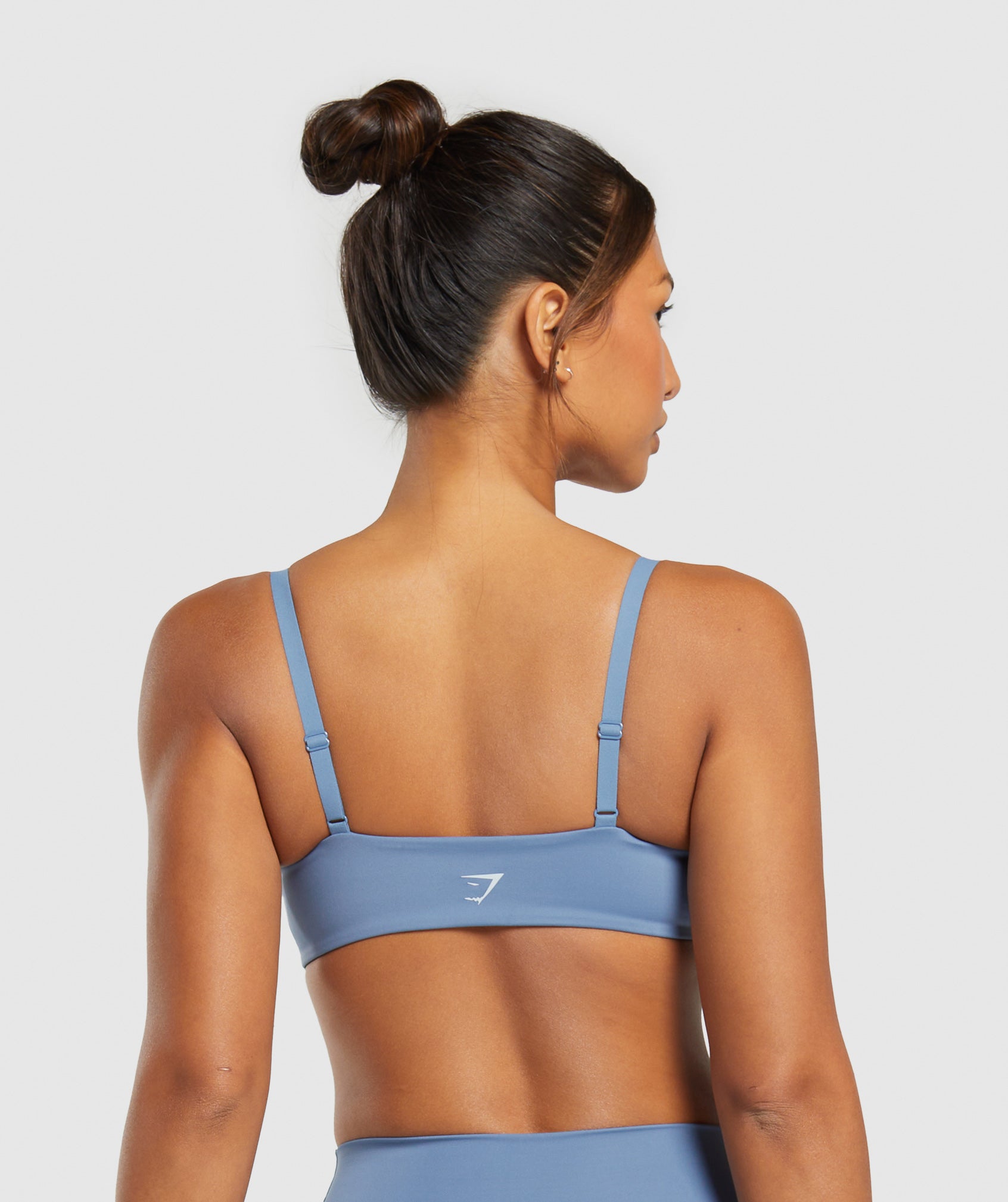 Elevate Twist Front Bralette in Faded Blue - view 2