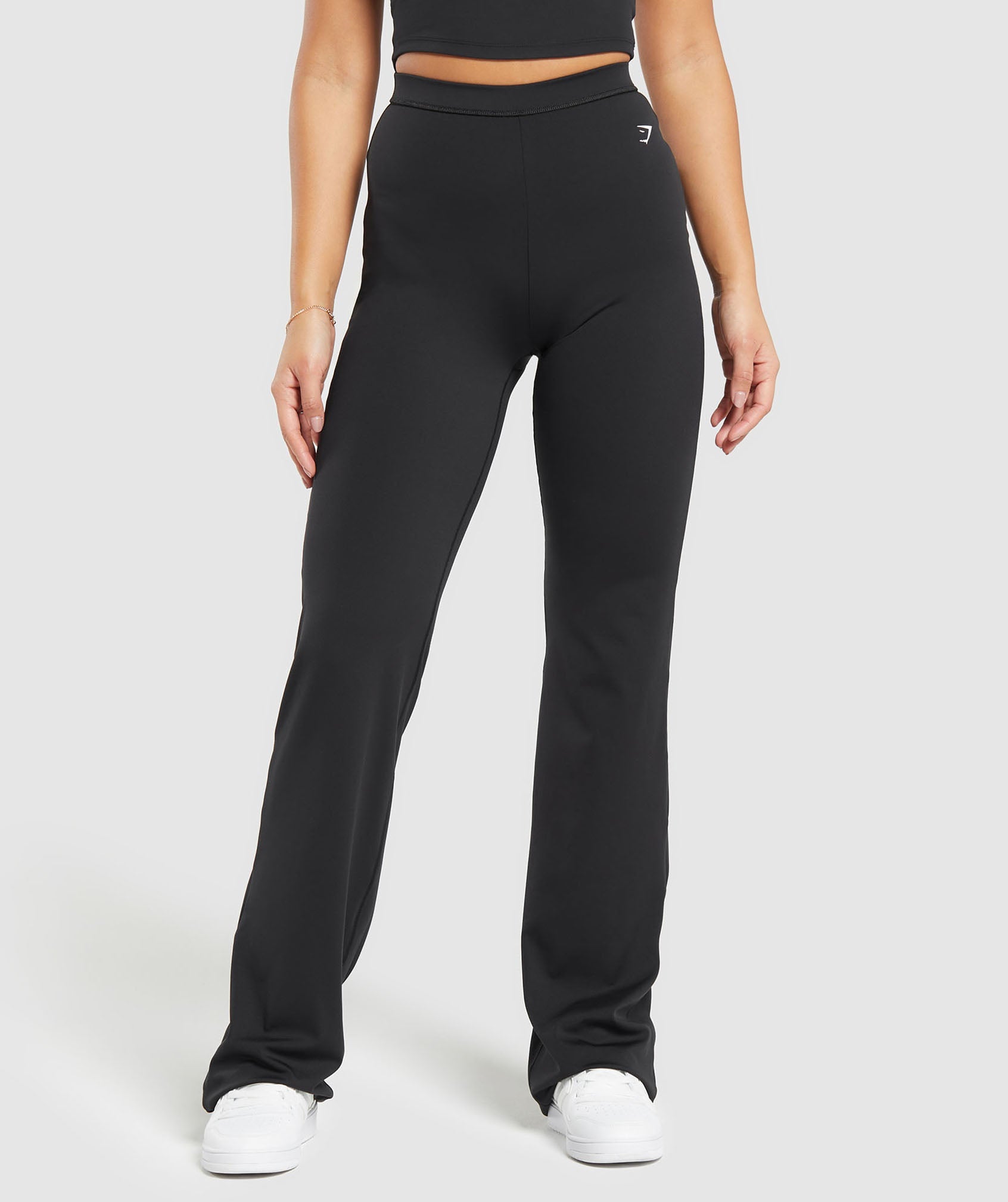 Gymshark Everyday Tall Flared Leggings - Black | Gymshark