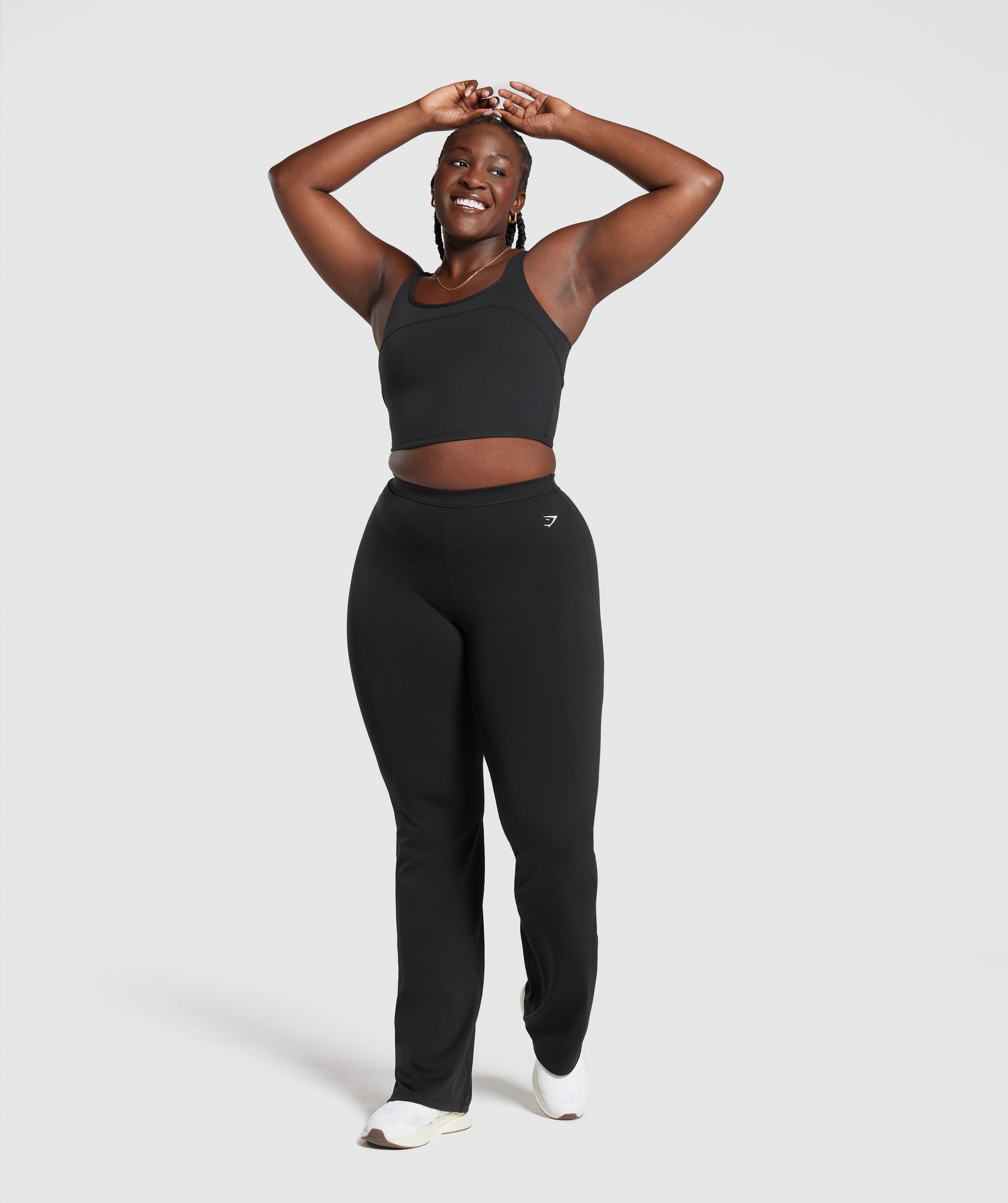 Everyday Tall Flared Leggings in Black - view 4