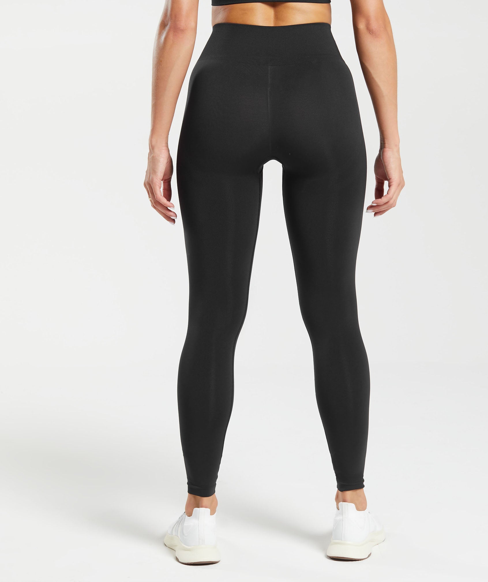 Gymshark Apex Seamless Leggings - Black/Onyx Grey