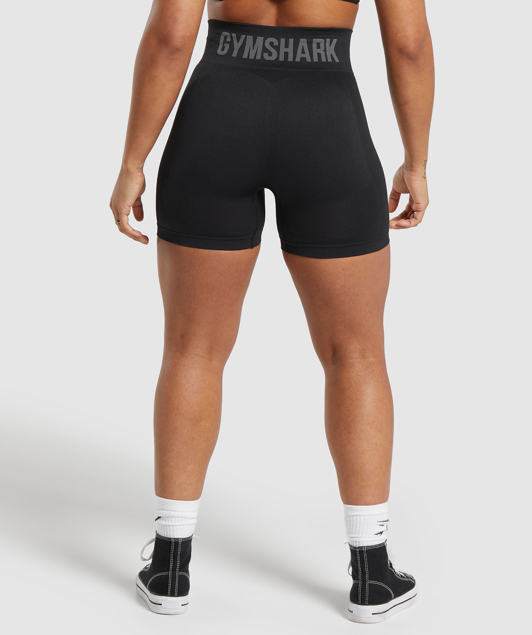 Flex Shorts in Black - view 2