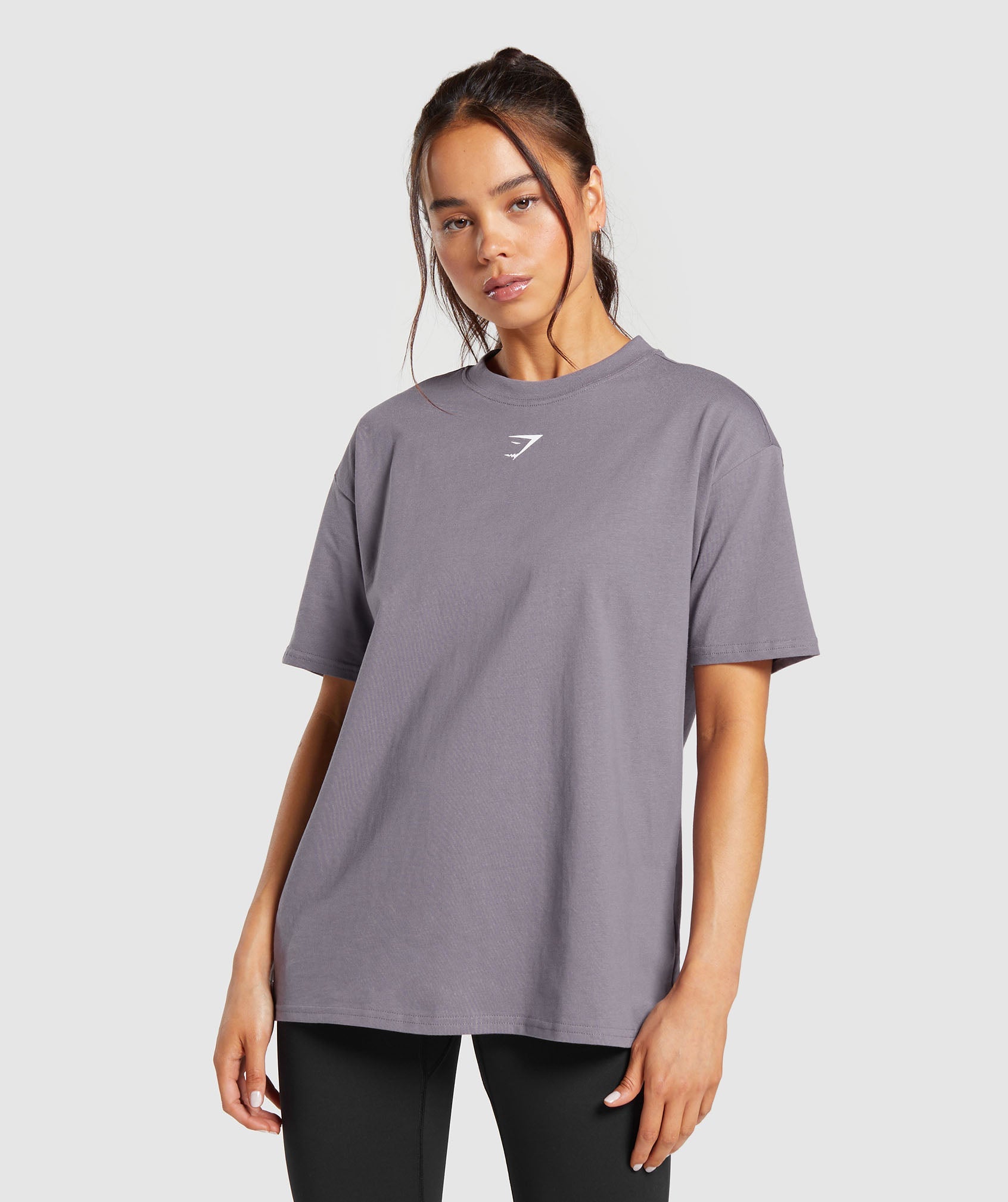 Women's Scoop Neck Tee in Fog