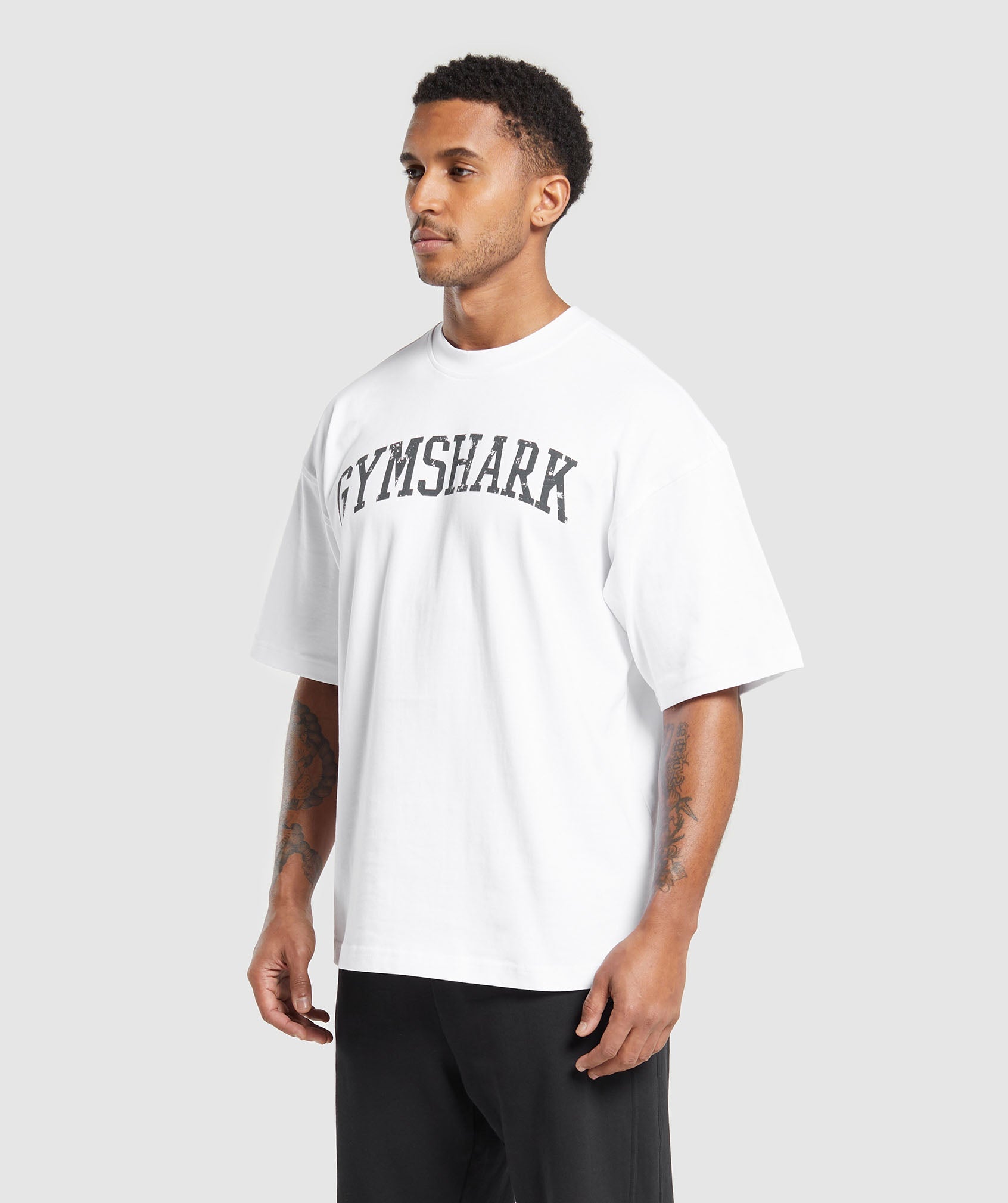 Collegiate T-Shirt in White - view 3