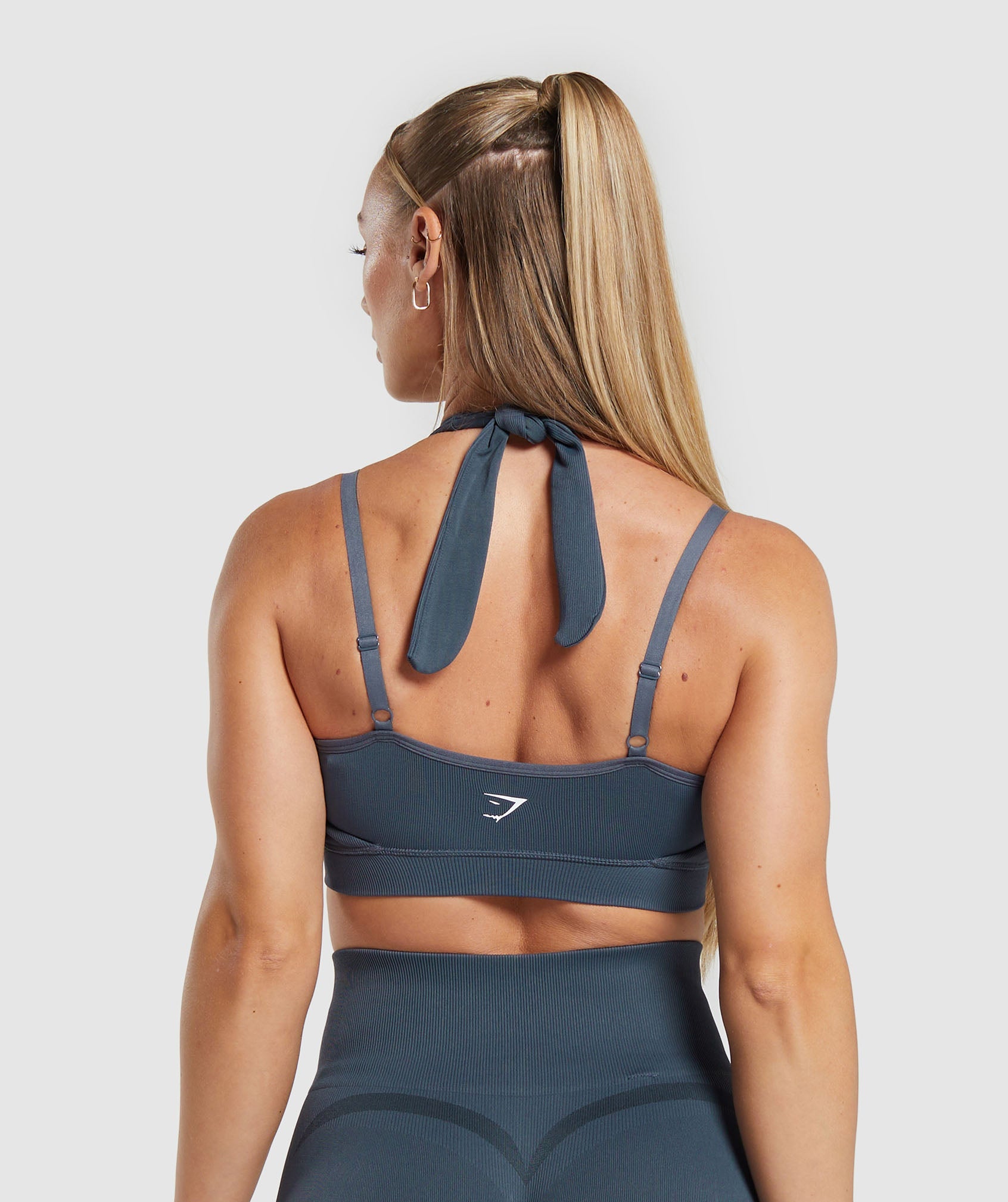 Gains Seamless Bralette in Titanium Blue - view 2