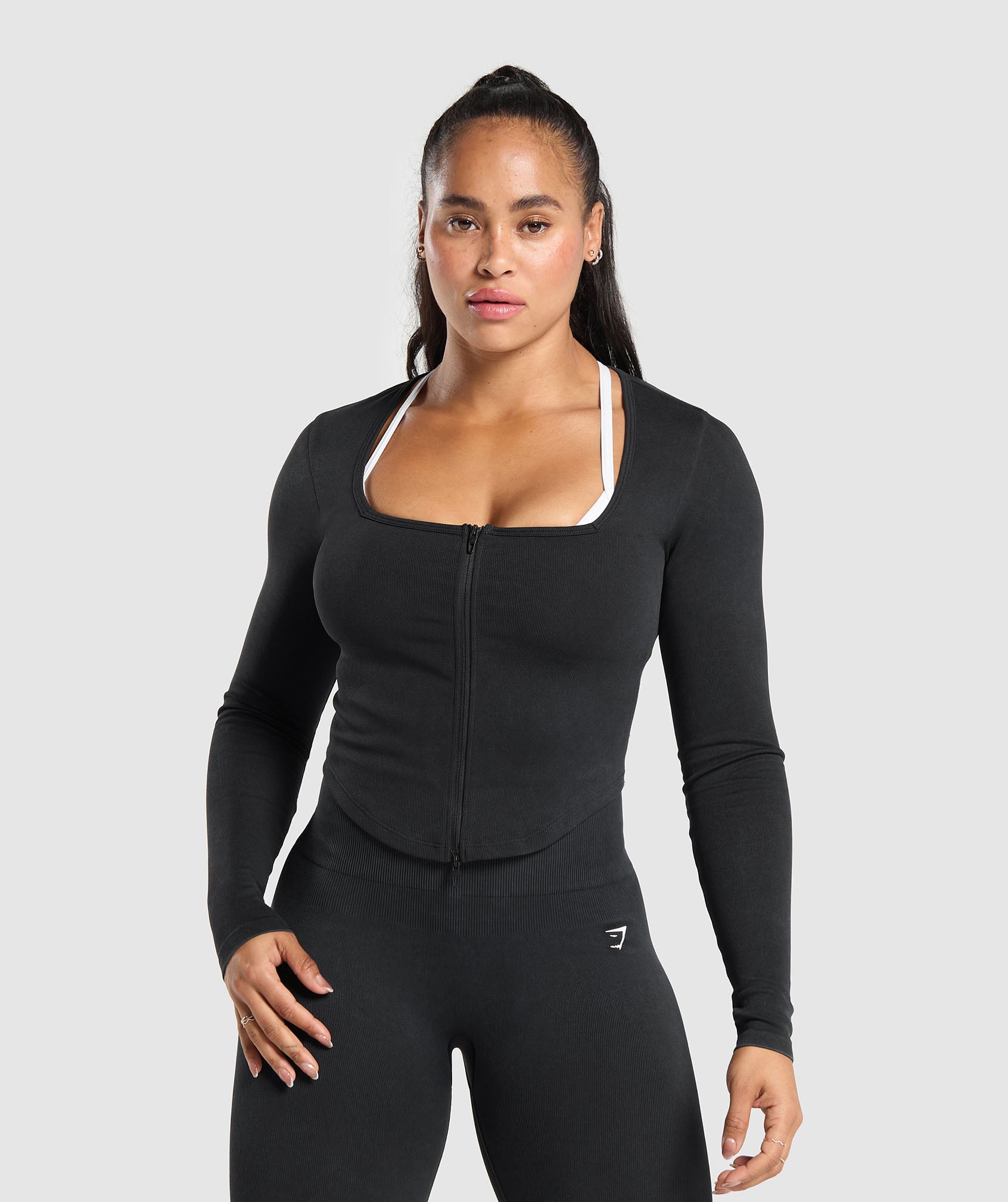 Gains Seamless Zip Up