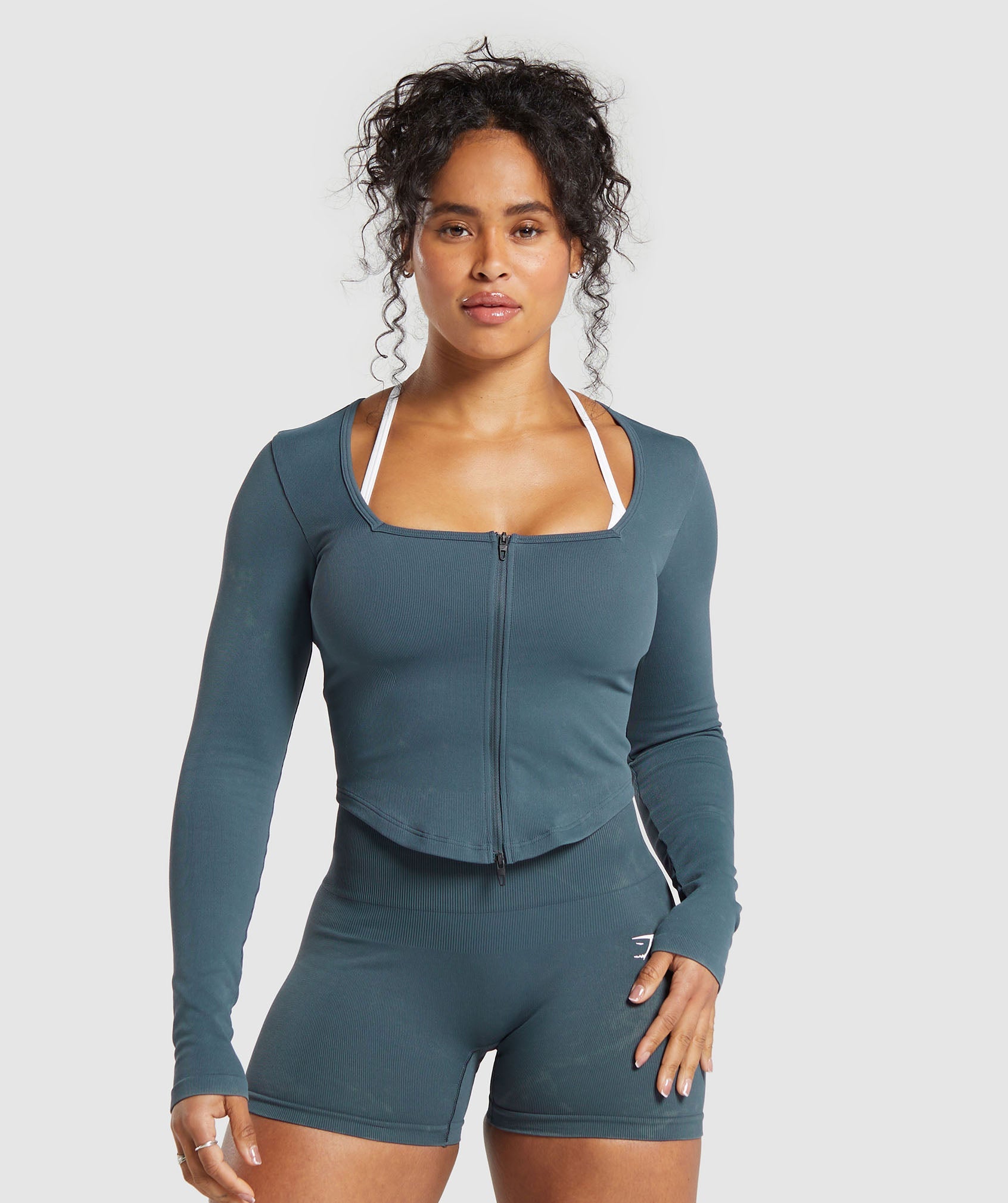 Gains Seamless Zip Up