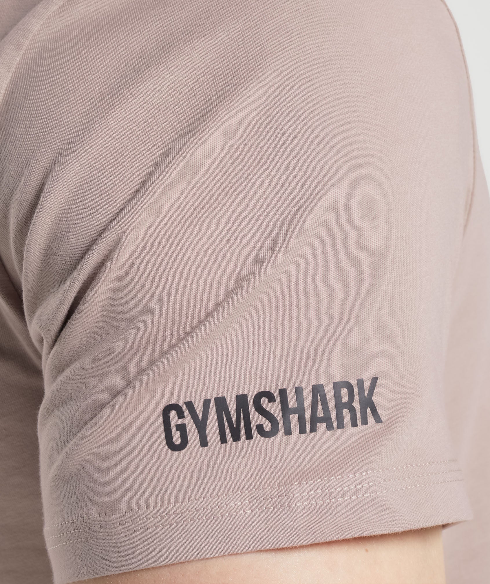 Gymshark GS x David Laid T-Shirt - Magenta Brown