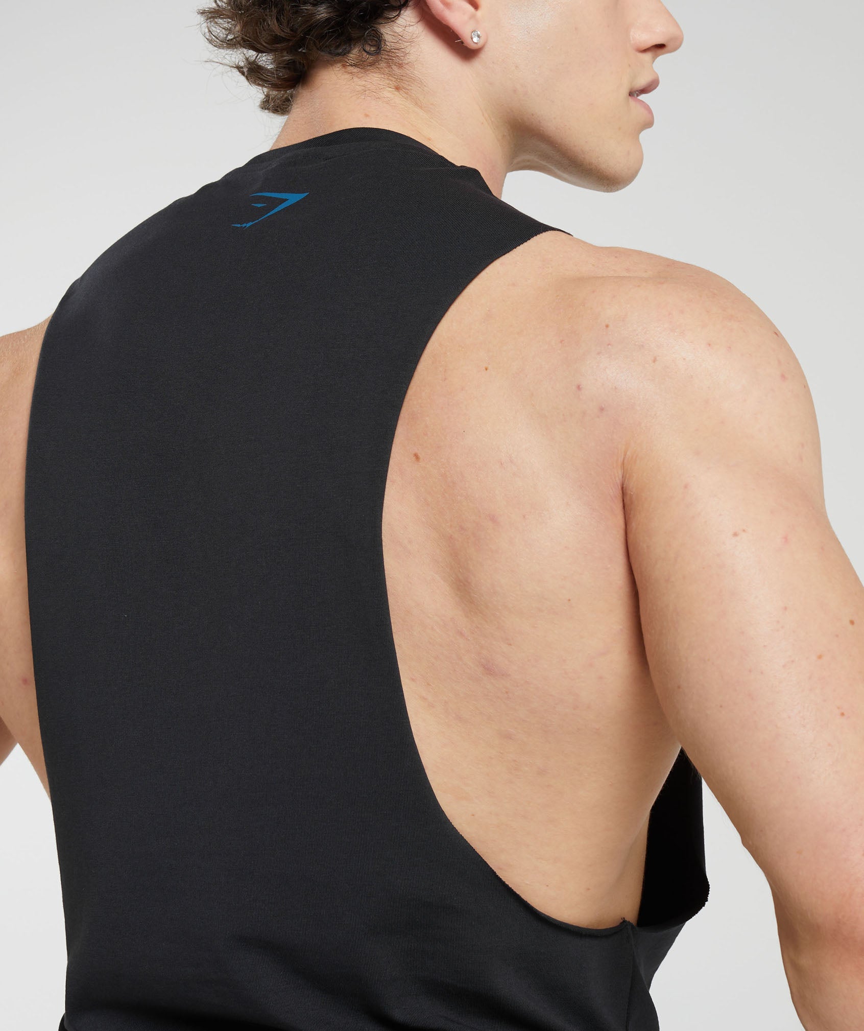 Heavy Metal Drop Arm Tank in Black - view 5