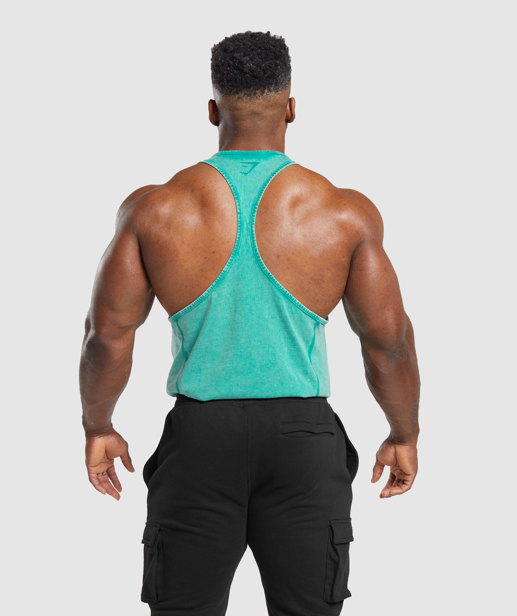 Gymshark React Stringer (Authentic), Men's Fashion, Activewear on Carousell