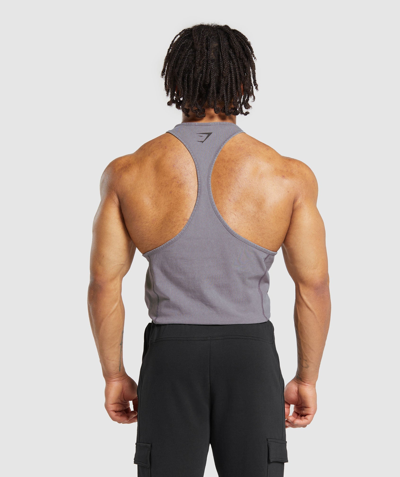 Gymshark Ribbed Tank 1PK - Black