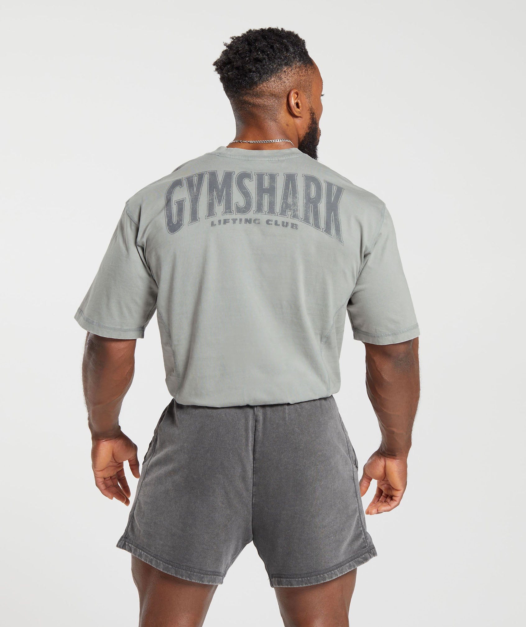 Gymshark Lifting Club T-Shirt - Capri Blue