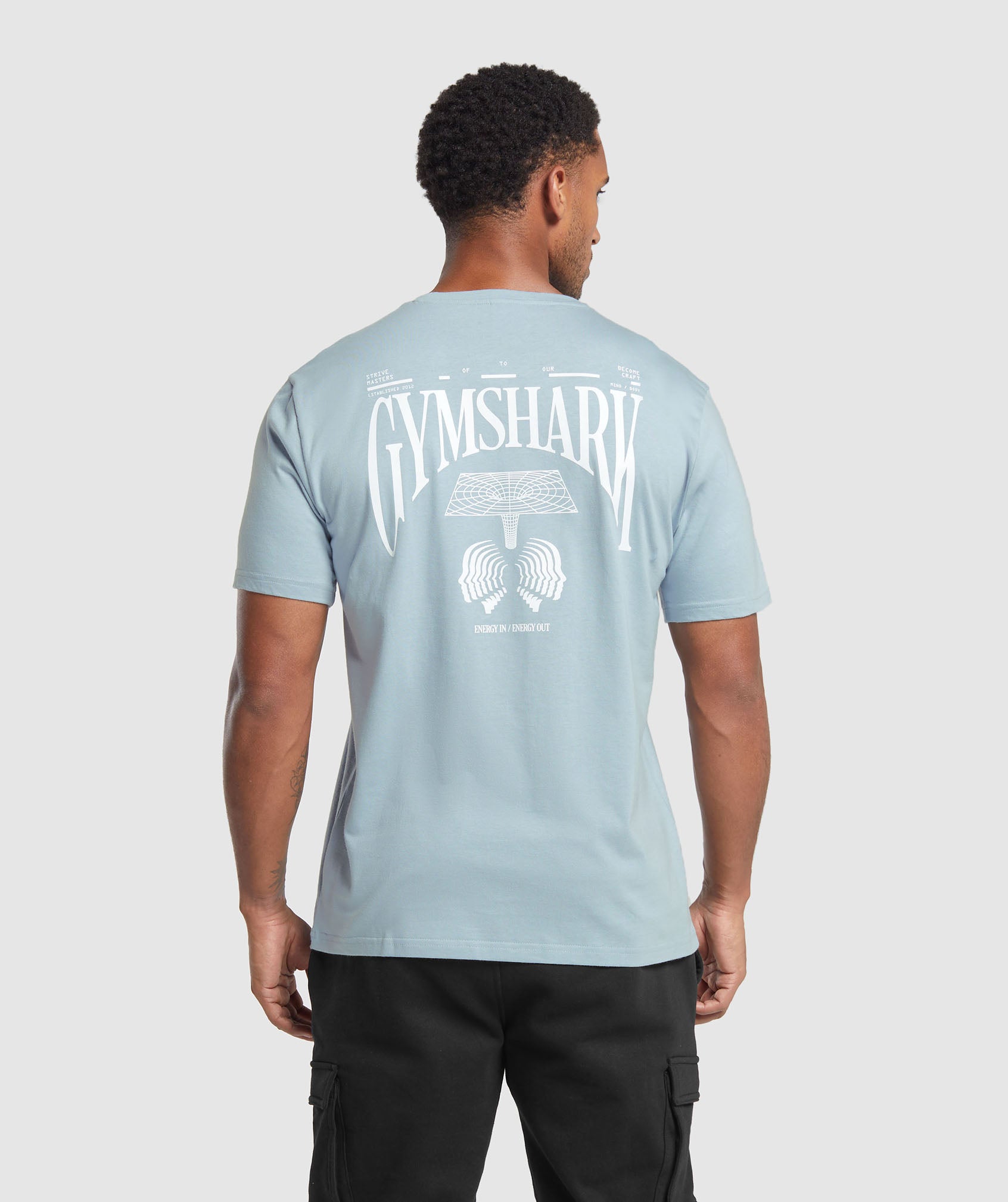 Hybrid Wellness T-Shirt in Salt Blue - view 1