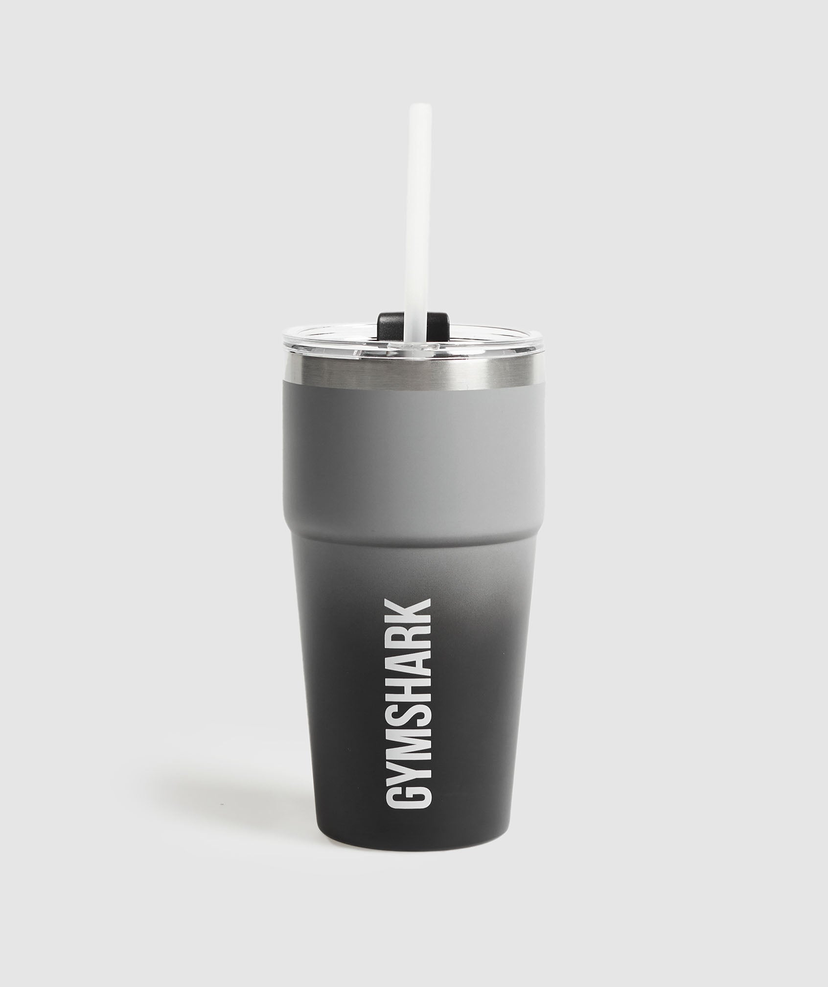 Insulated Straw Cup in Smokey Grey/Black