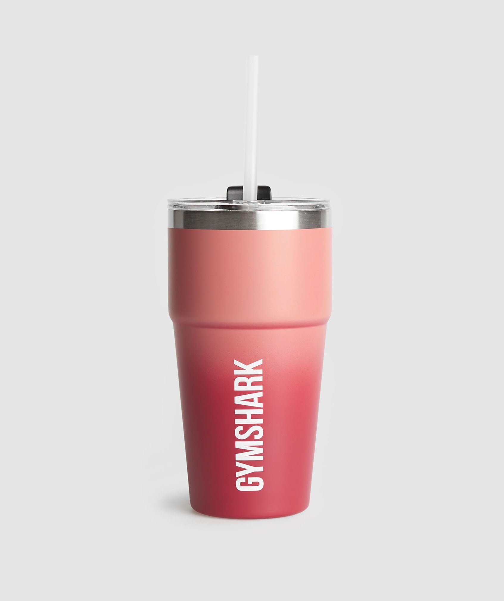 Insulated Straw Cup in Classic Pink/Vintage Pink - view 1