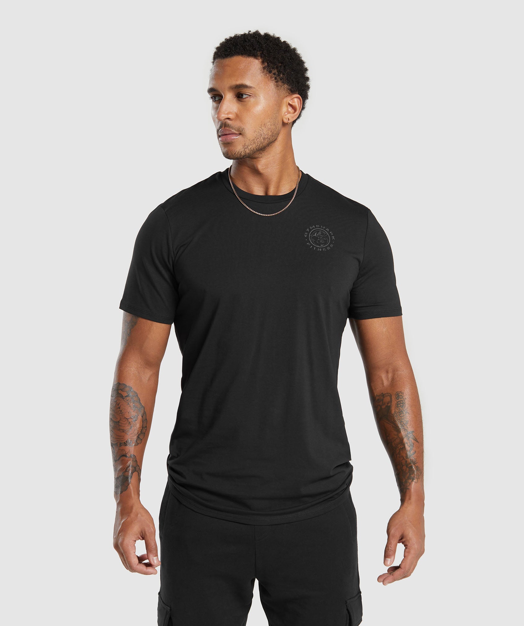 Gymshark React T-Shirt - Black | Gymshark