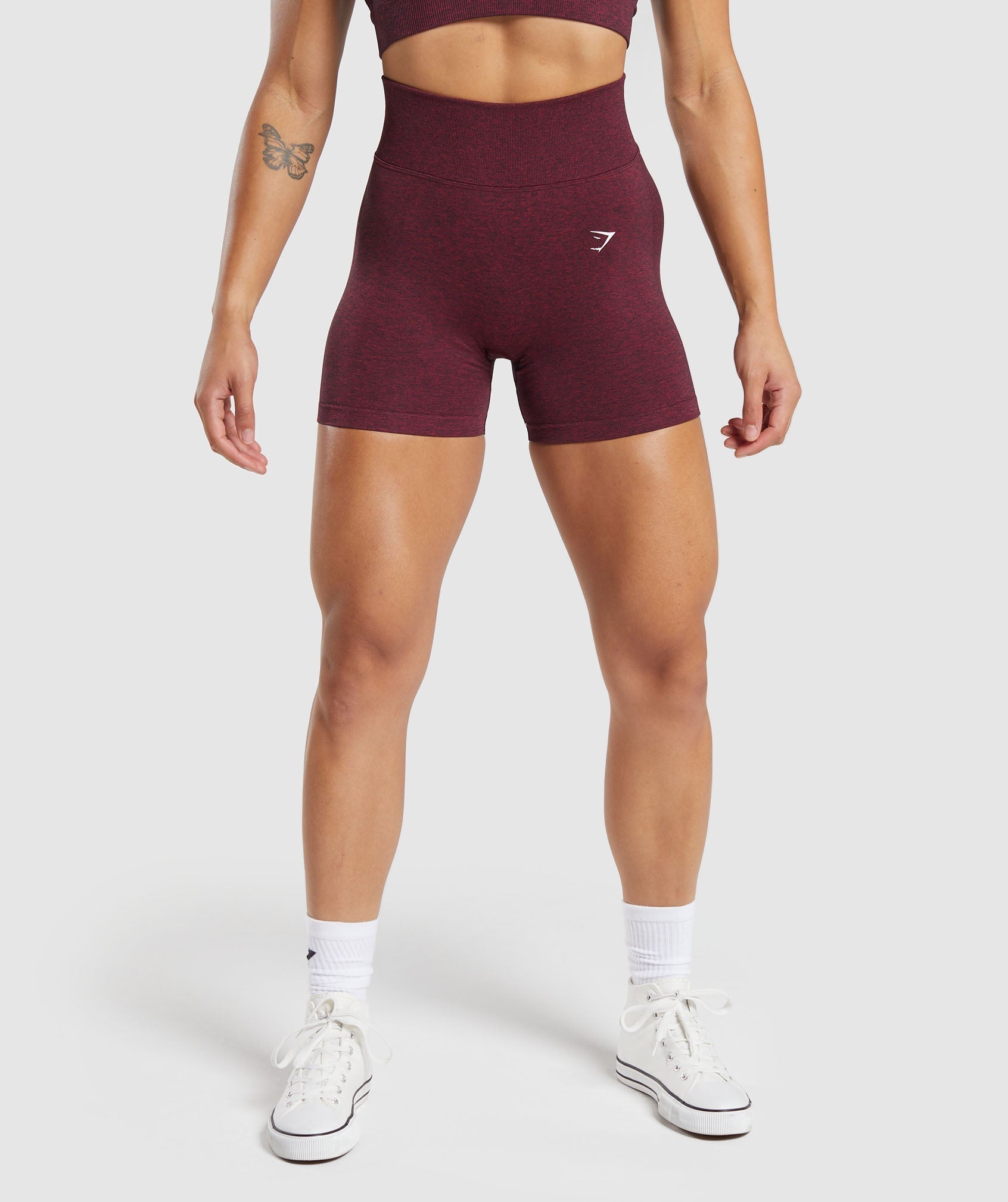 THESE SHORTS>> Limitless shorts (Sundried Red) Size medium @gymshark # gymshark #gymsharkwomen #gs #ad #gym #gymmotivation #lift #f