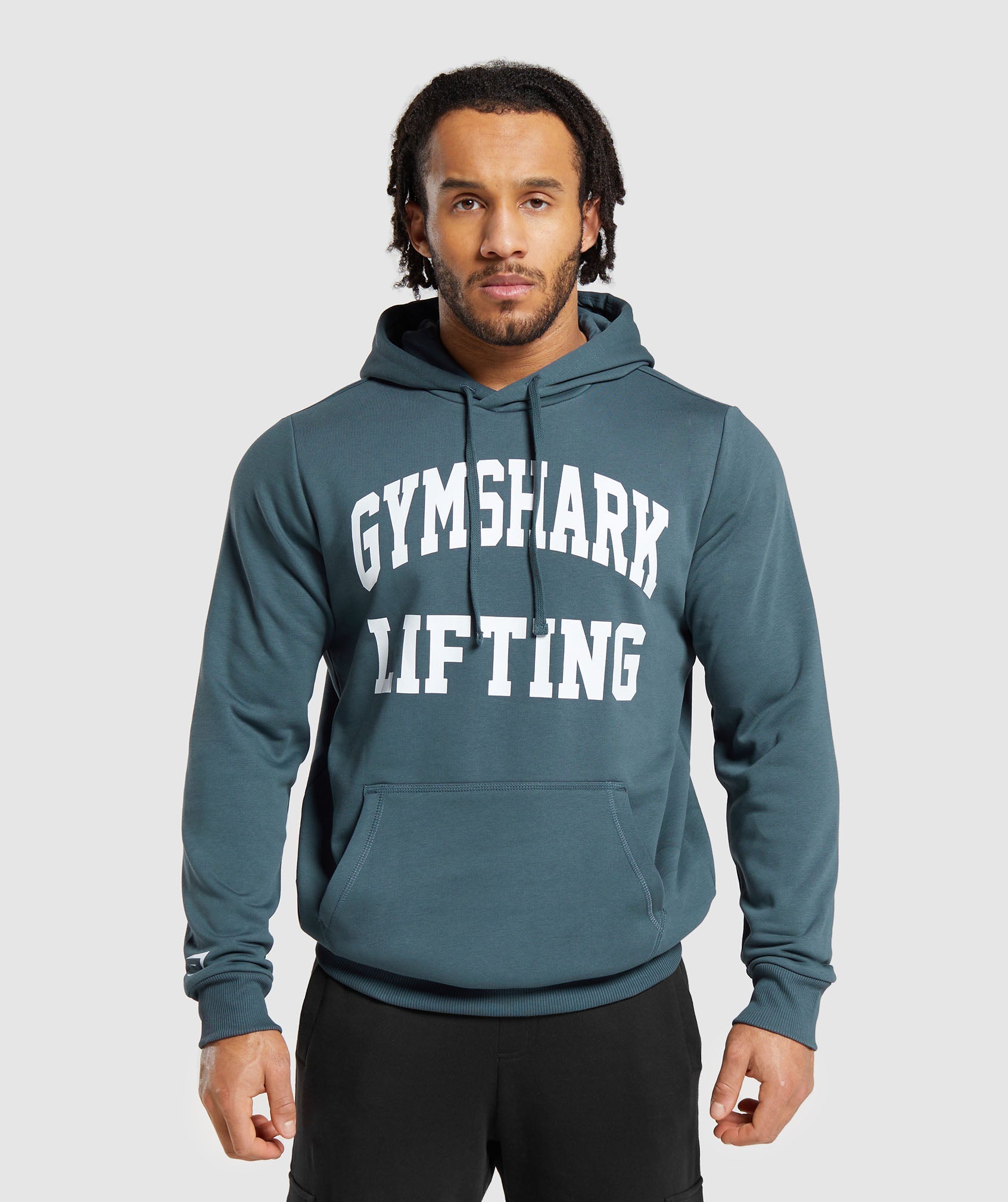 Lifting Club Hoodie in Titanium Blue