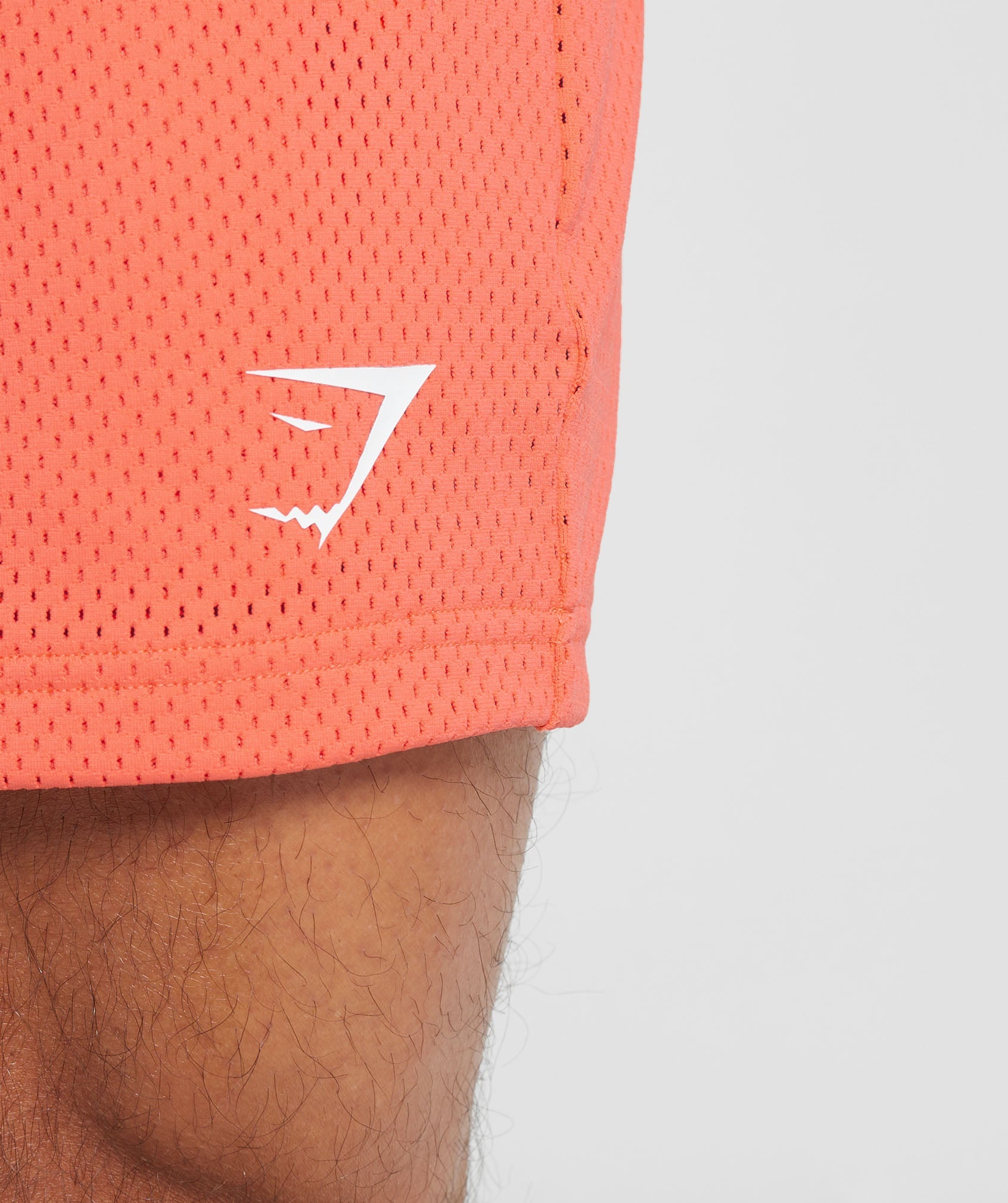 Lifting Club Mesh 5" Shorts in Solstice Orange - view 7